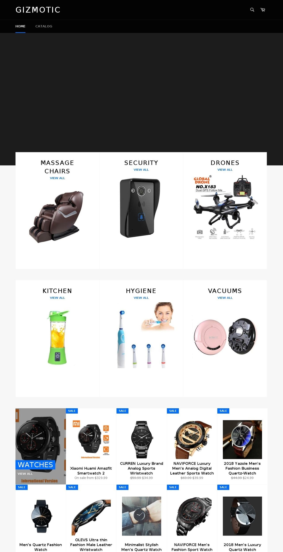 gizmotic.com — Shopify storefront screenshot
