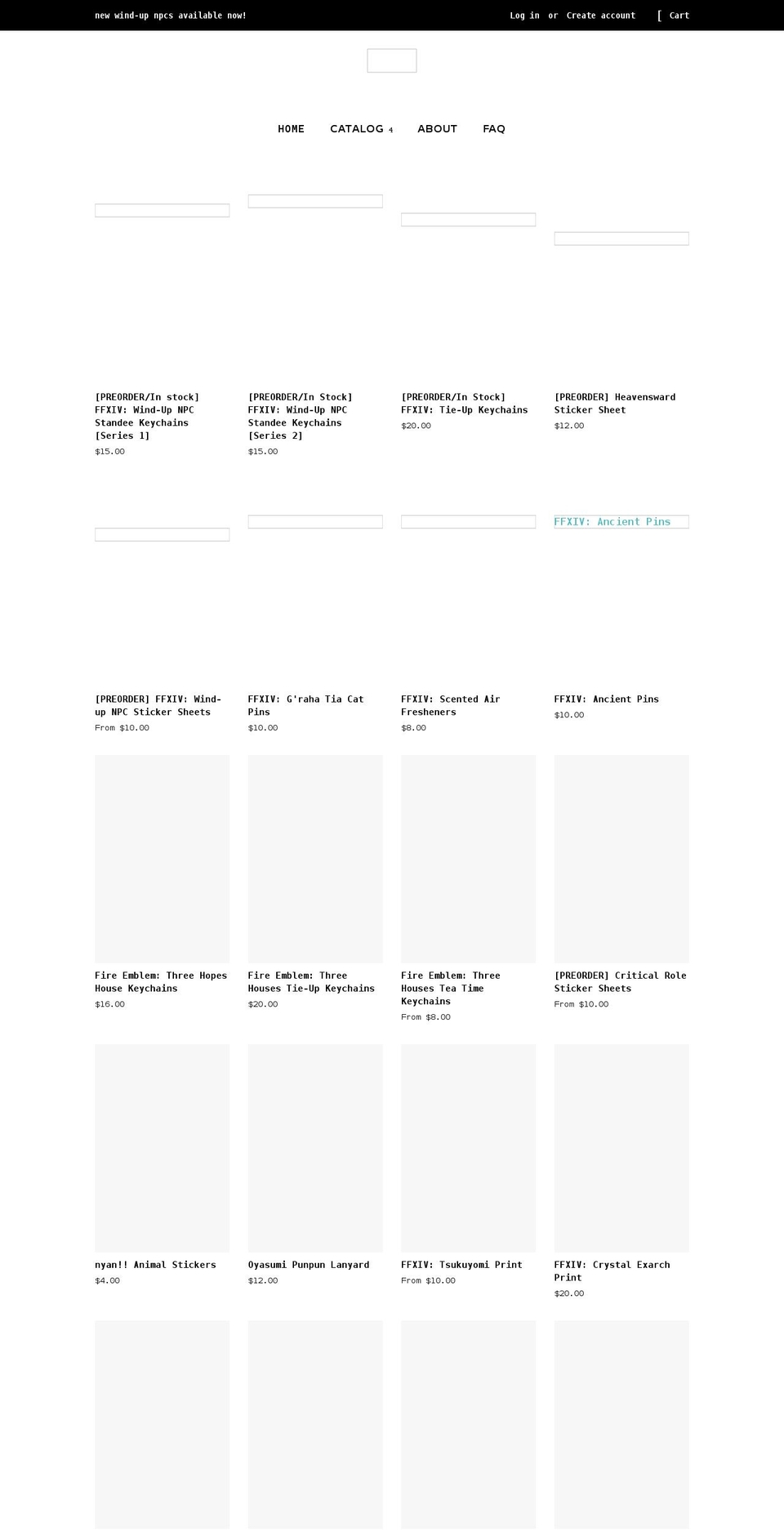 gjapparelstore.com shopify website screenshot