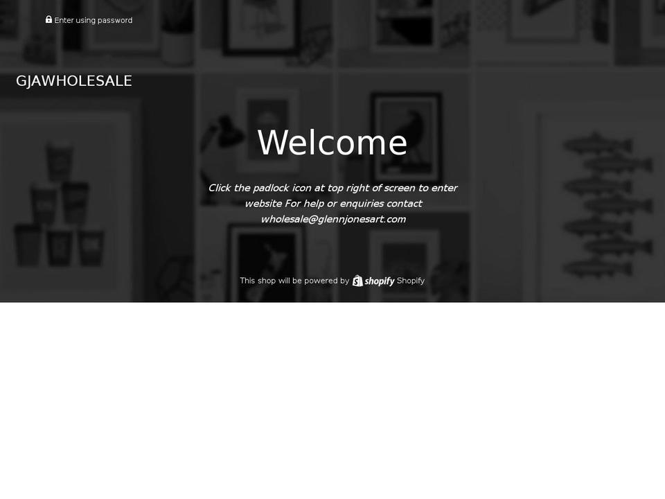 gjawholesale.com — Shopify storefront screenshot