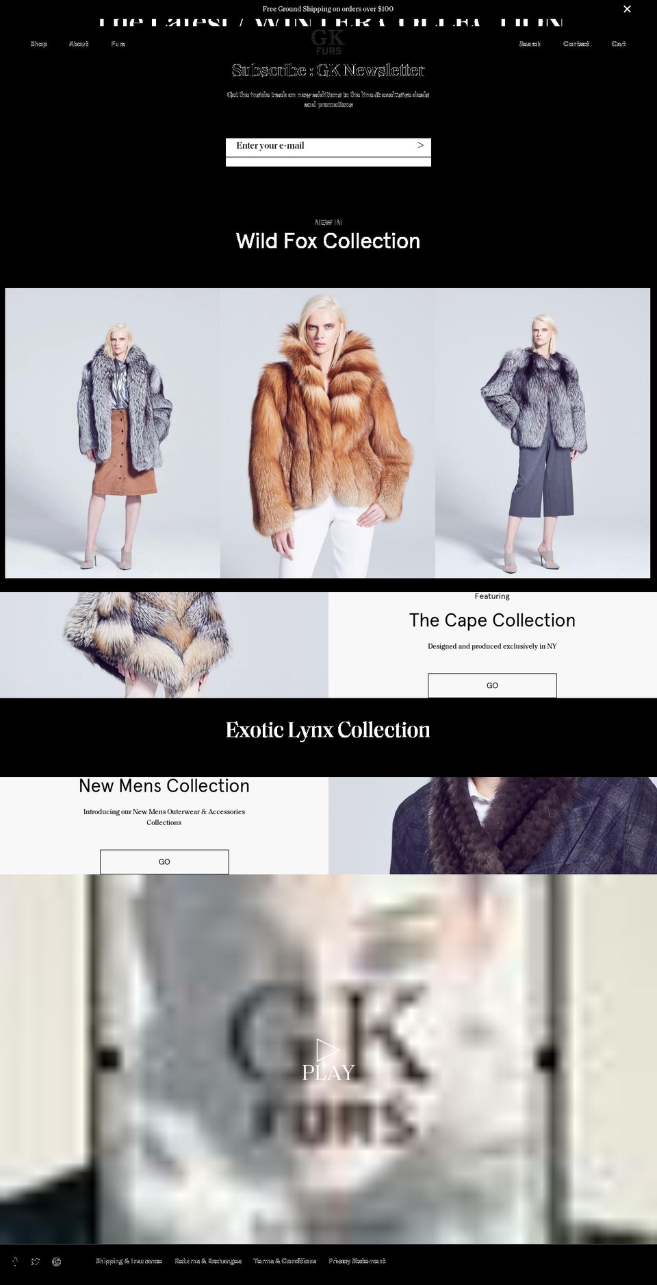 dev\/gf-furs Shopify theme site example gkfurnewyork.com