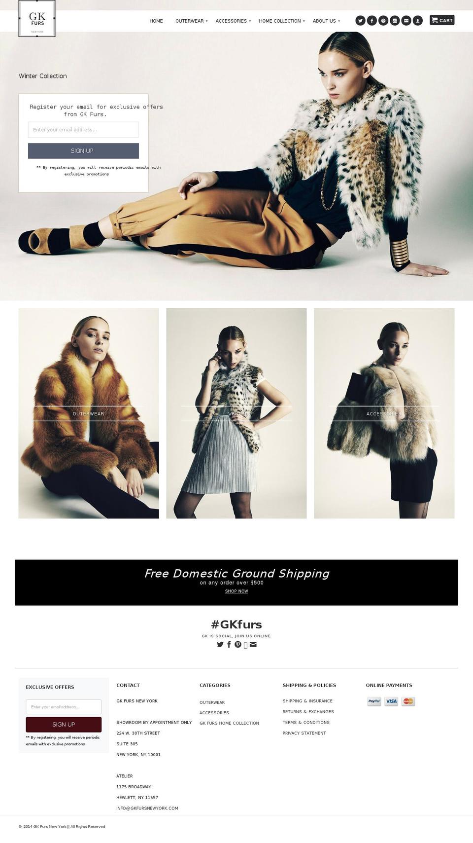 gkfurs-nov28 Shopify theme site example gkfurny.com