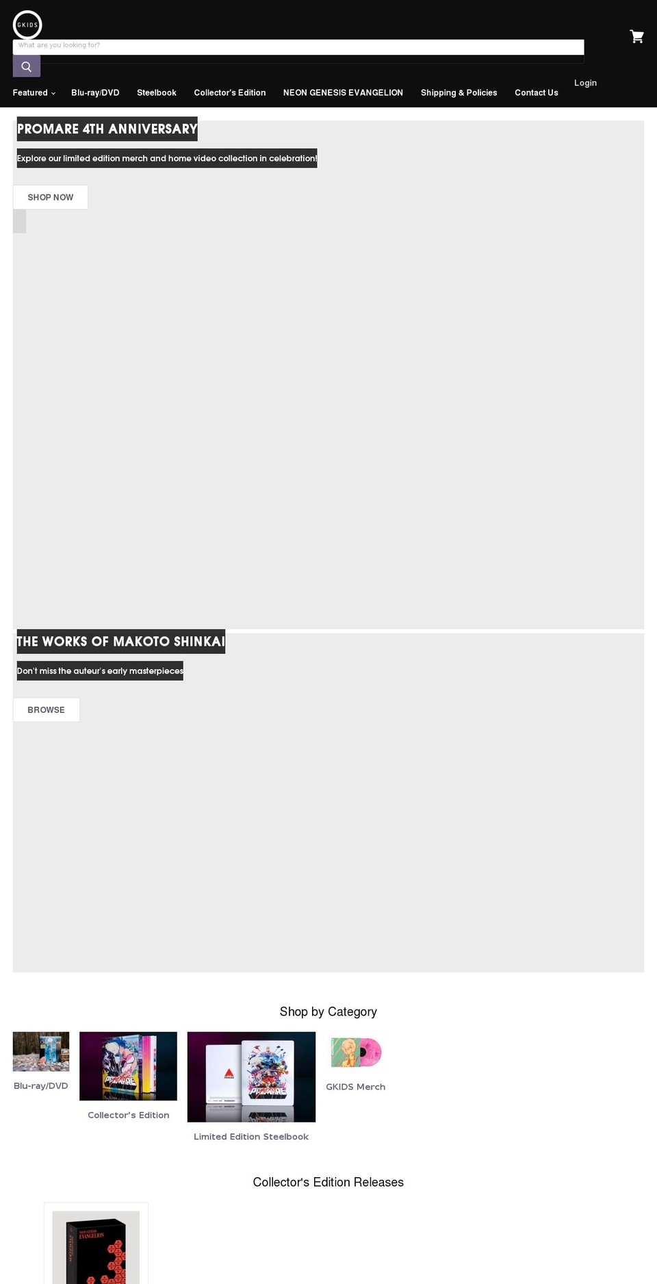 gkids-films.myshopify.com — Shopify storefront screenshot