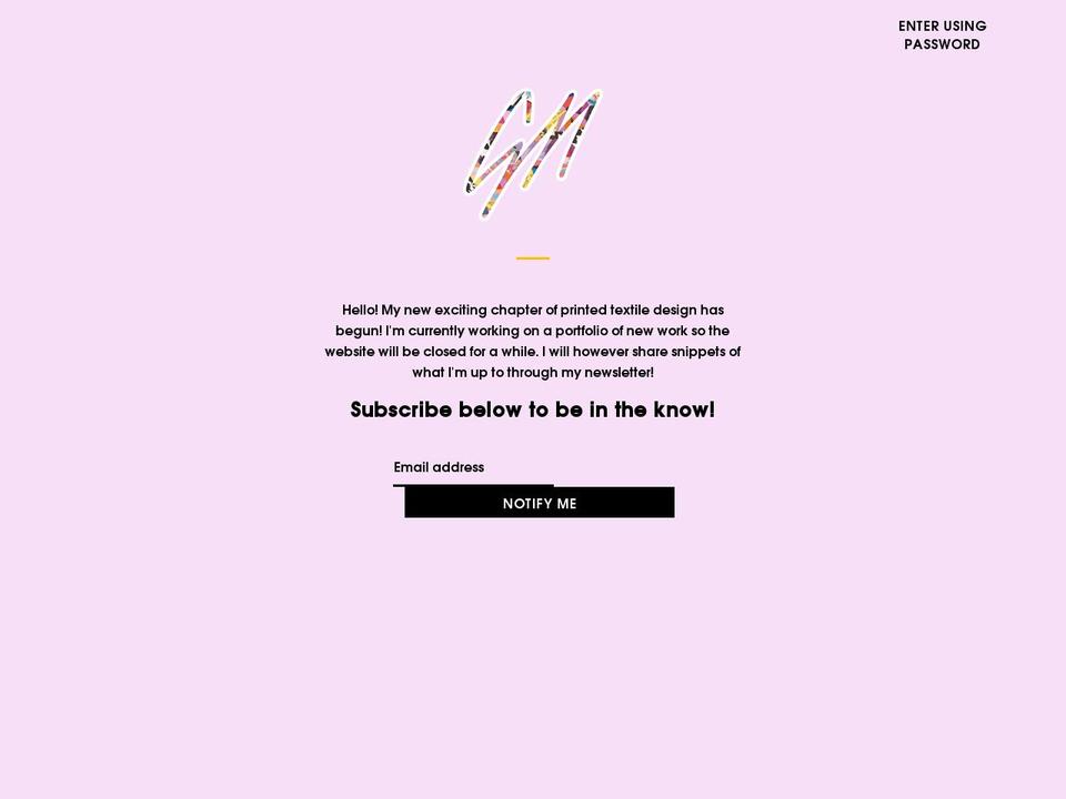 gladysholliday.com shopify website screenshot