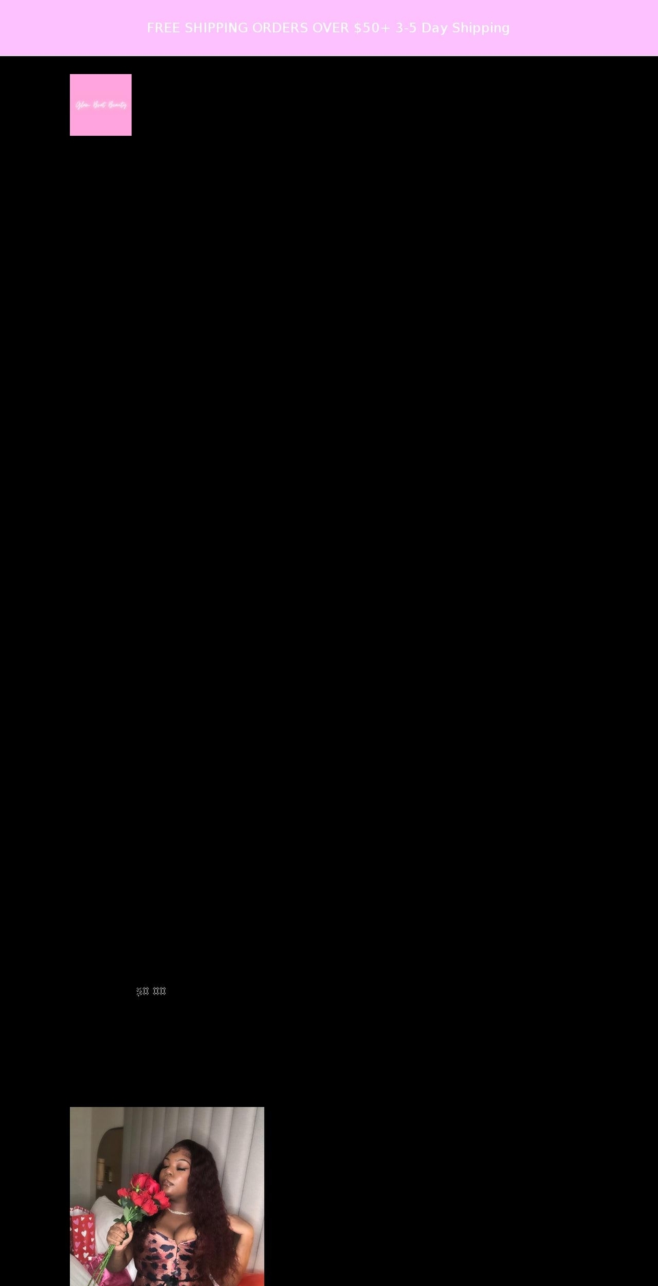 glambratbeauty.com shopify website screenshot