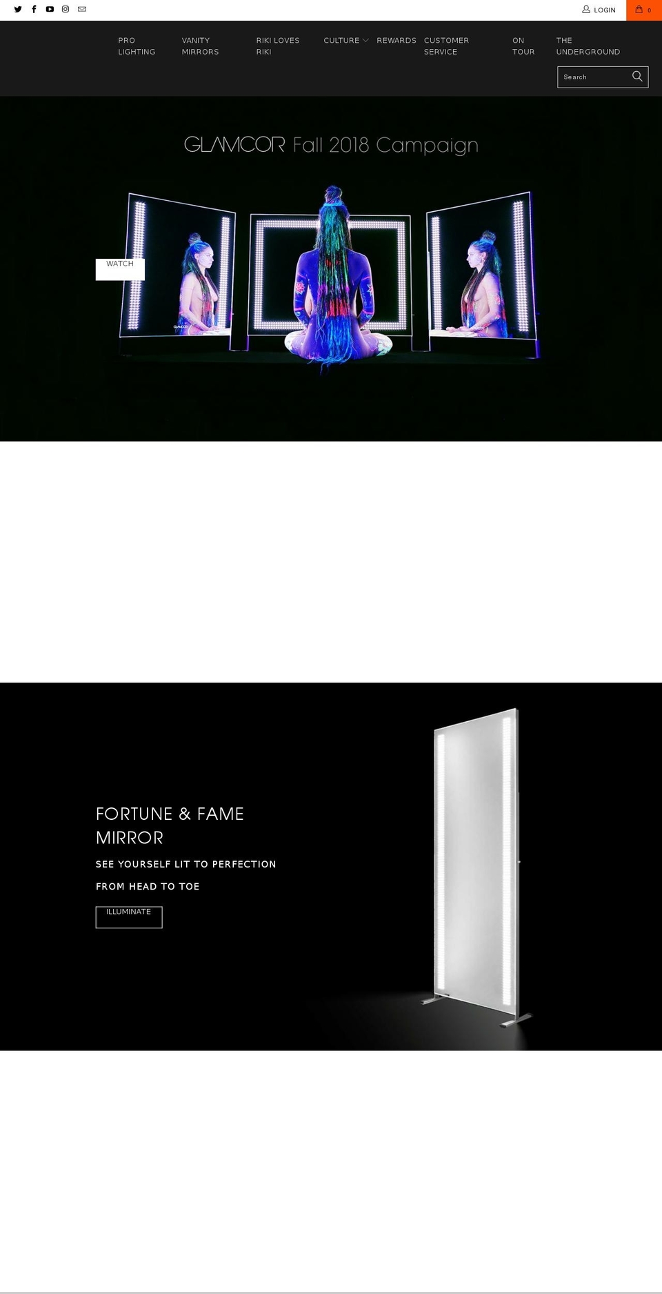 SWELL MERGE - 4.9.18 Shopify theme site example glamcor.com