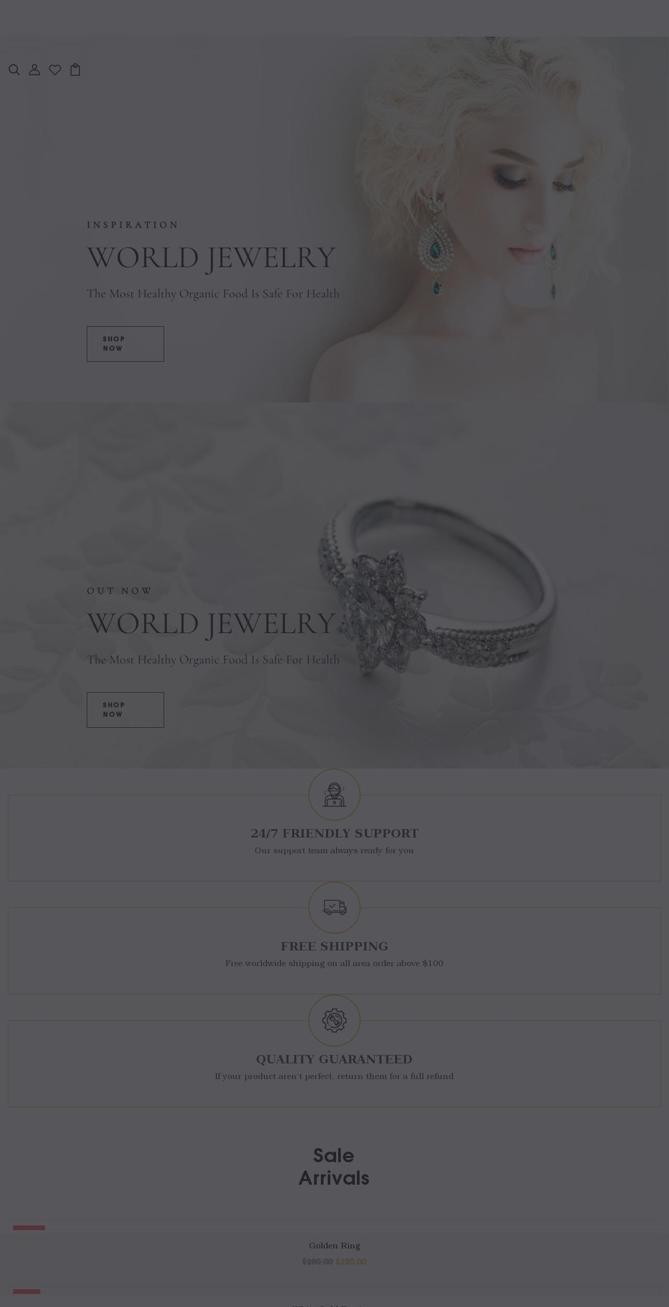 glamira-store-demo.myshopify.com shopify website screenshot
