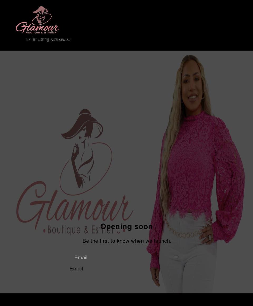 glamourboutiquepr.com shopify website screenshot