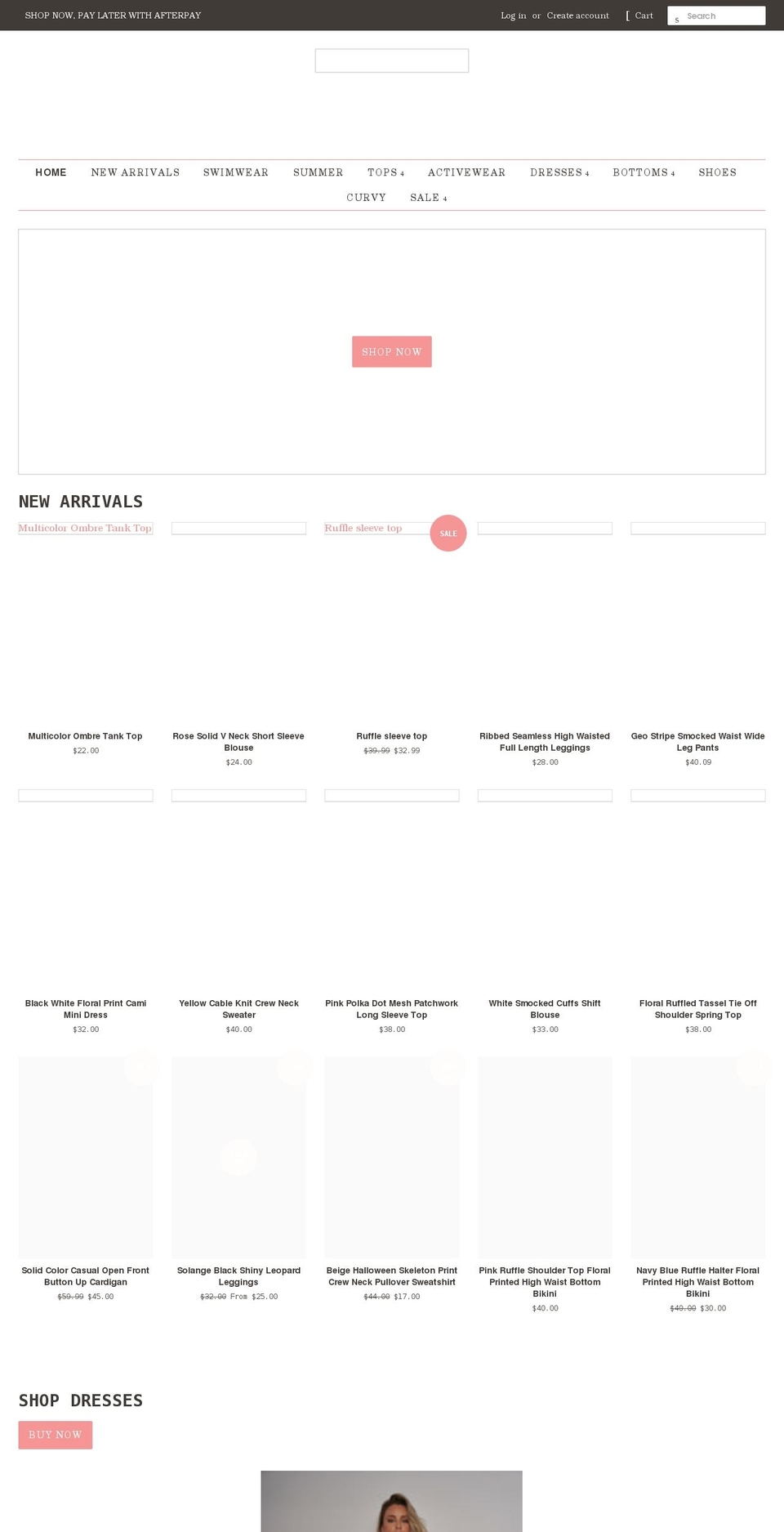 glamstoresonline.com shopify website screenshot