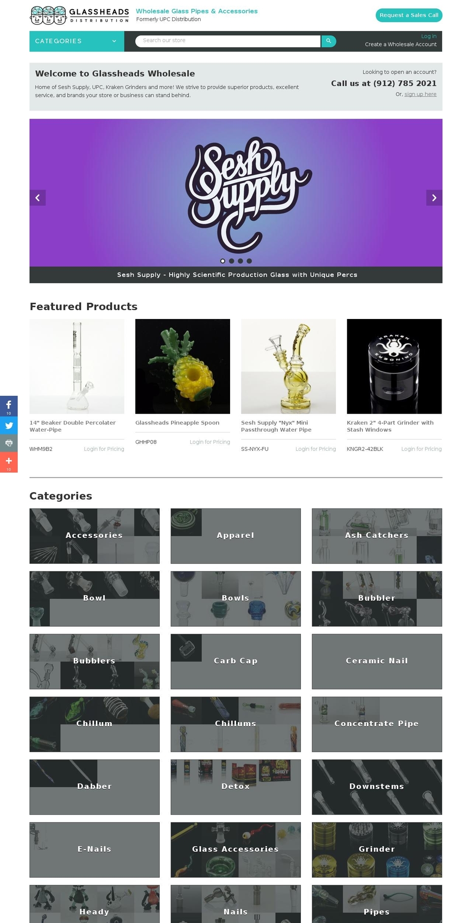 timber-2-1-4 Shopify theme site example glass-heads.net