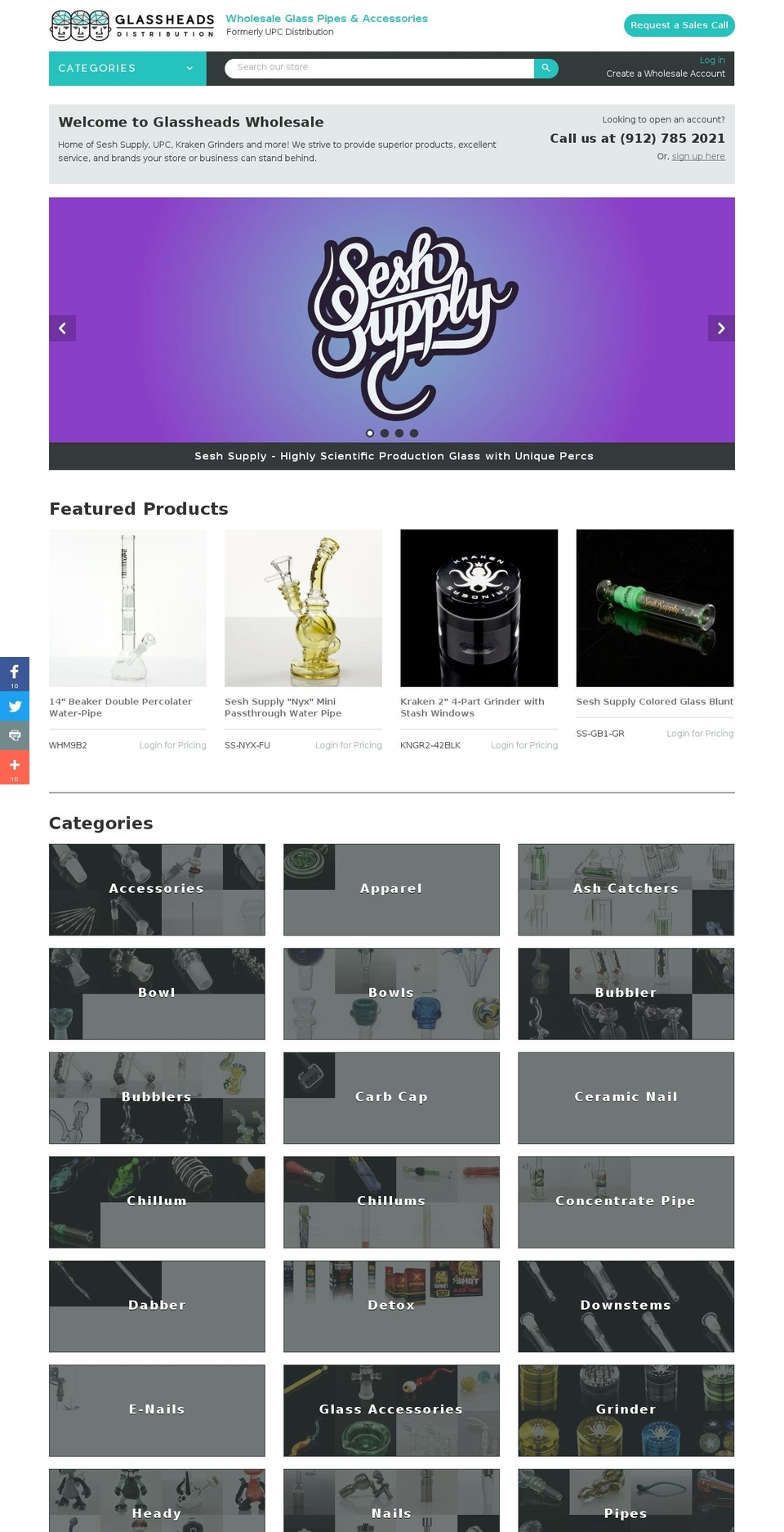 timber-2-1-4 Shopify theme site example glass-heads.org