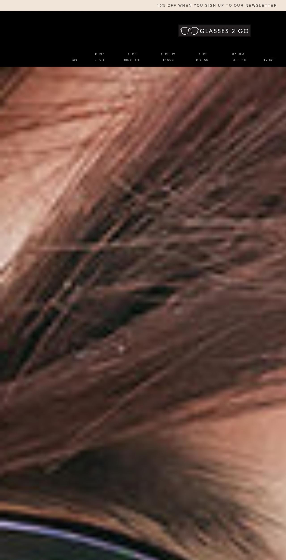 glasses2go.co.uk shopify website screenshot