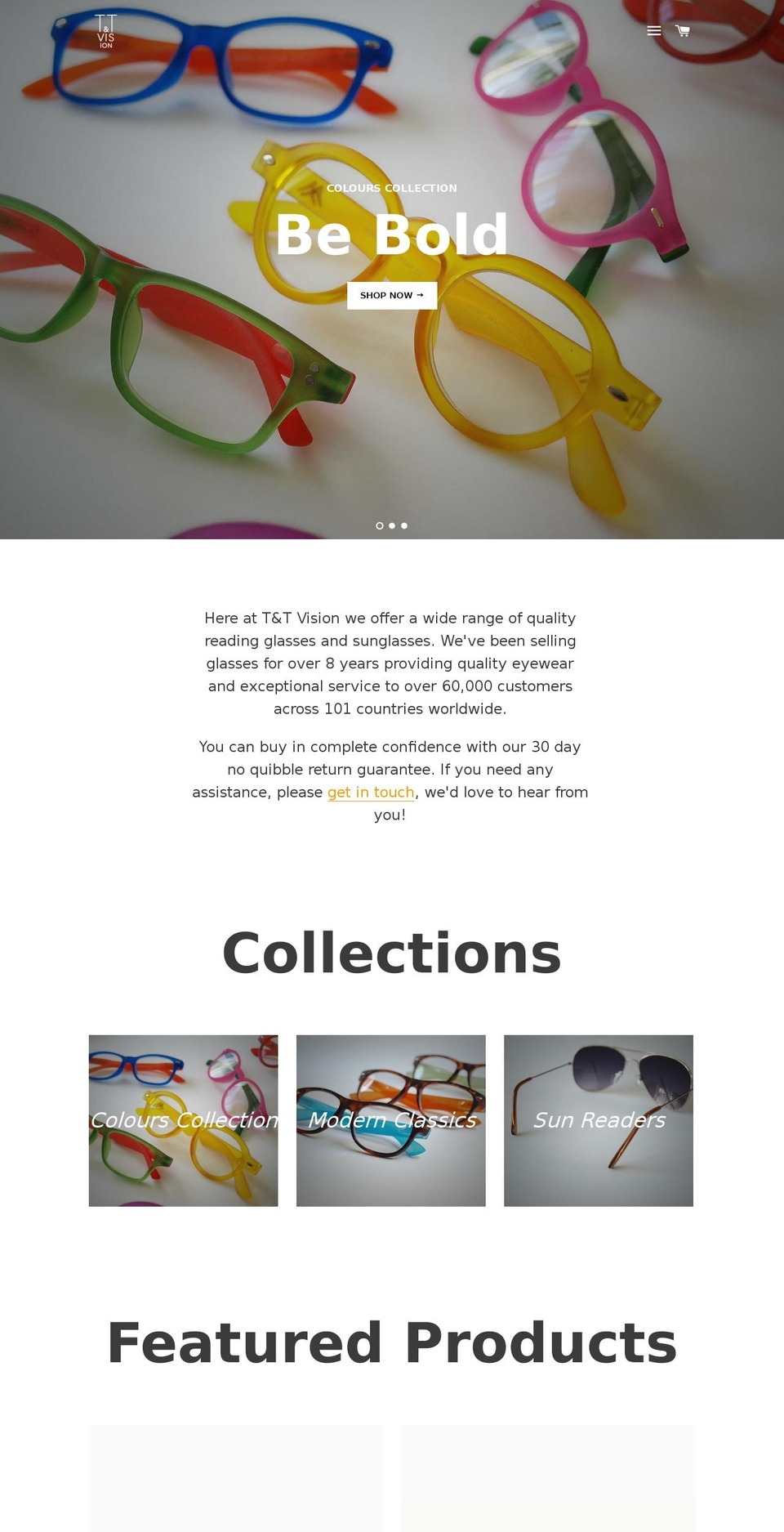 glassesguru.uk shopify website screenshot