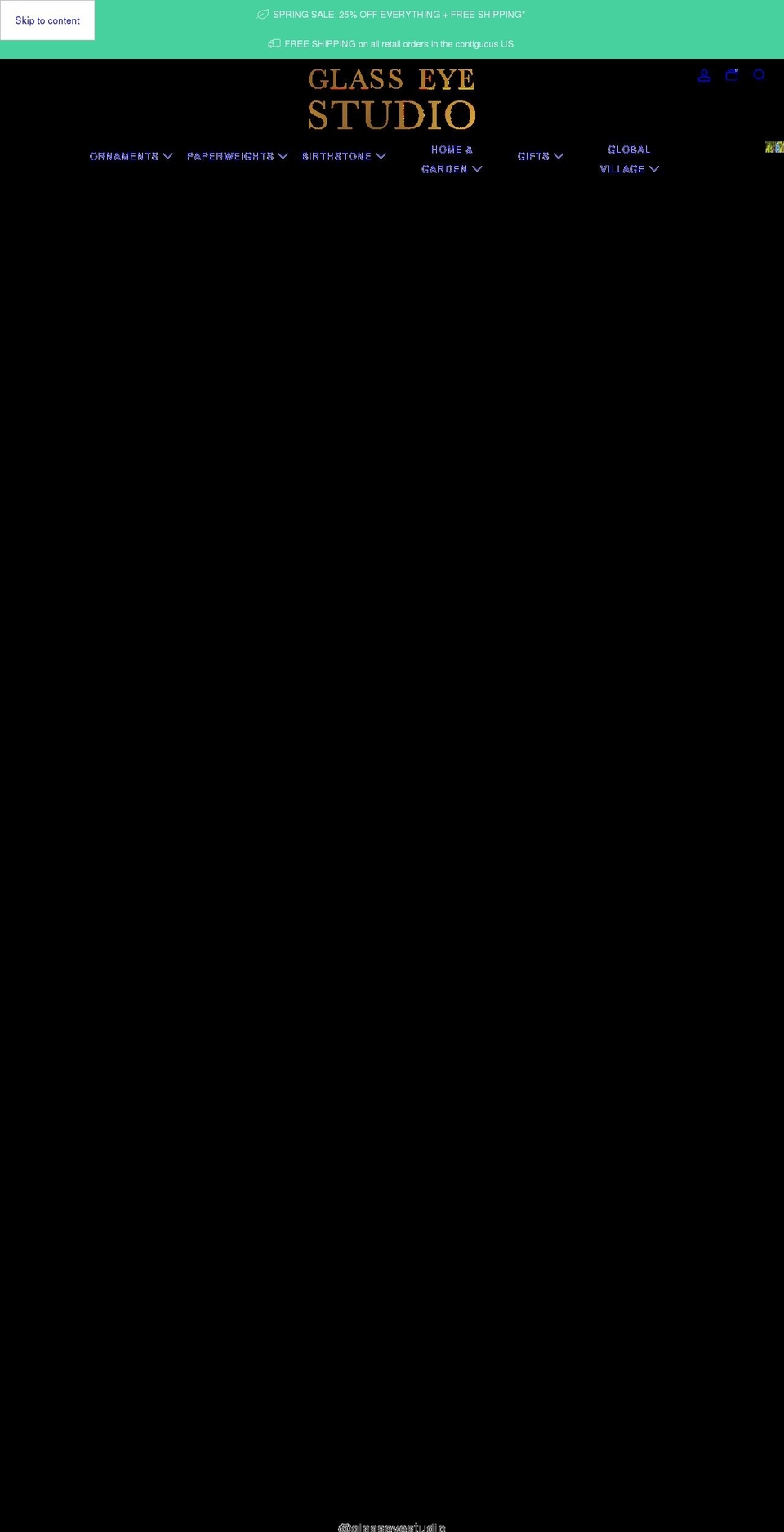 glasseye.com shopify website screenshot