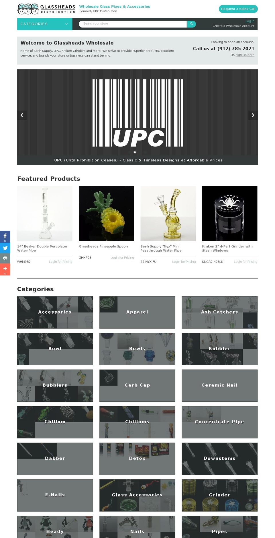 timber-2-1-4 Shopify theme site example glassheadsdist.org