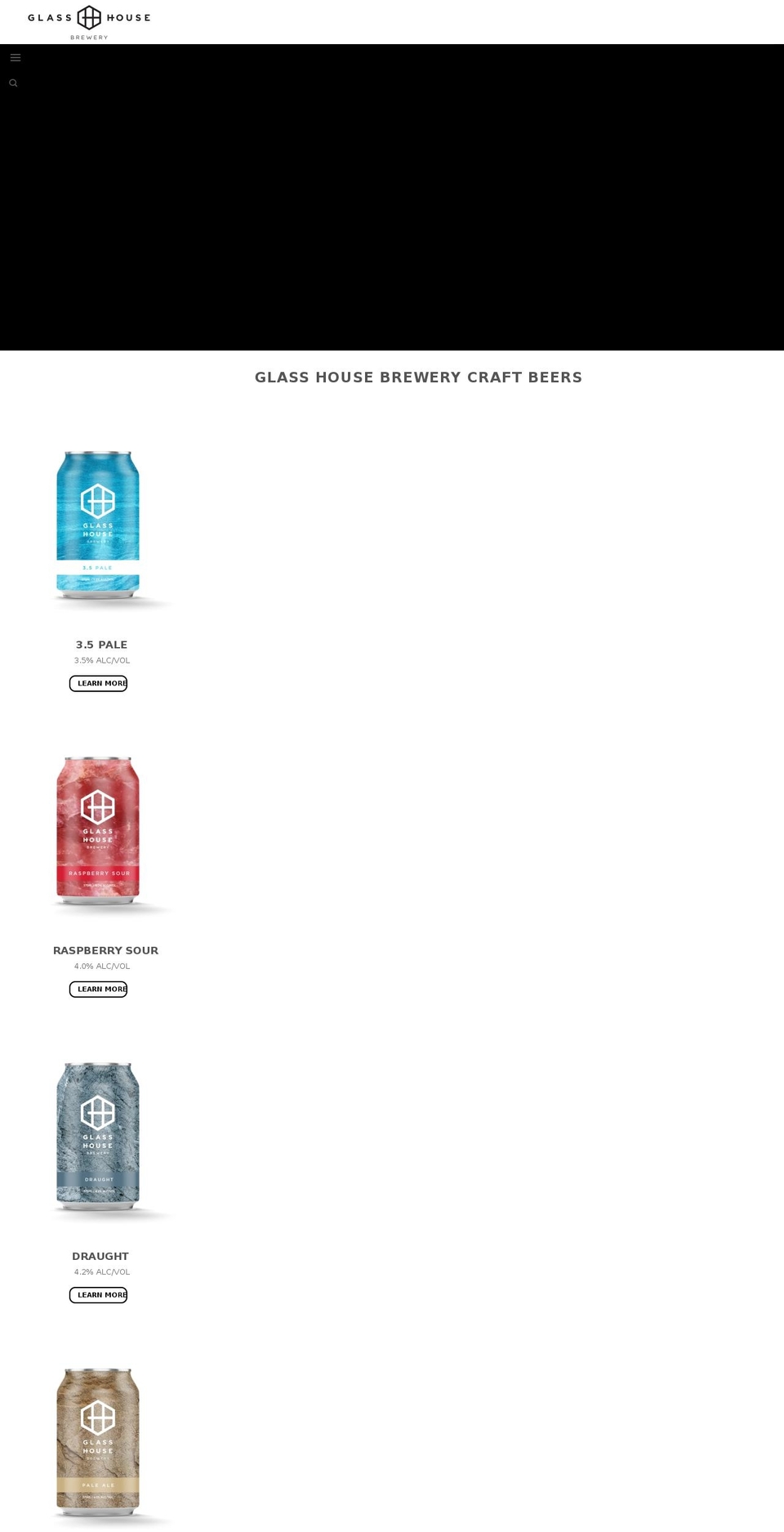 Master Website Shopify theme site example glasshousebrewery.com.au