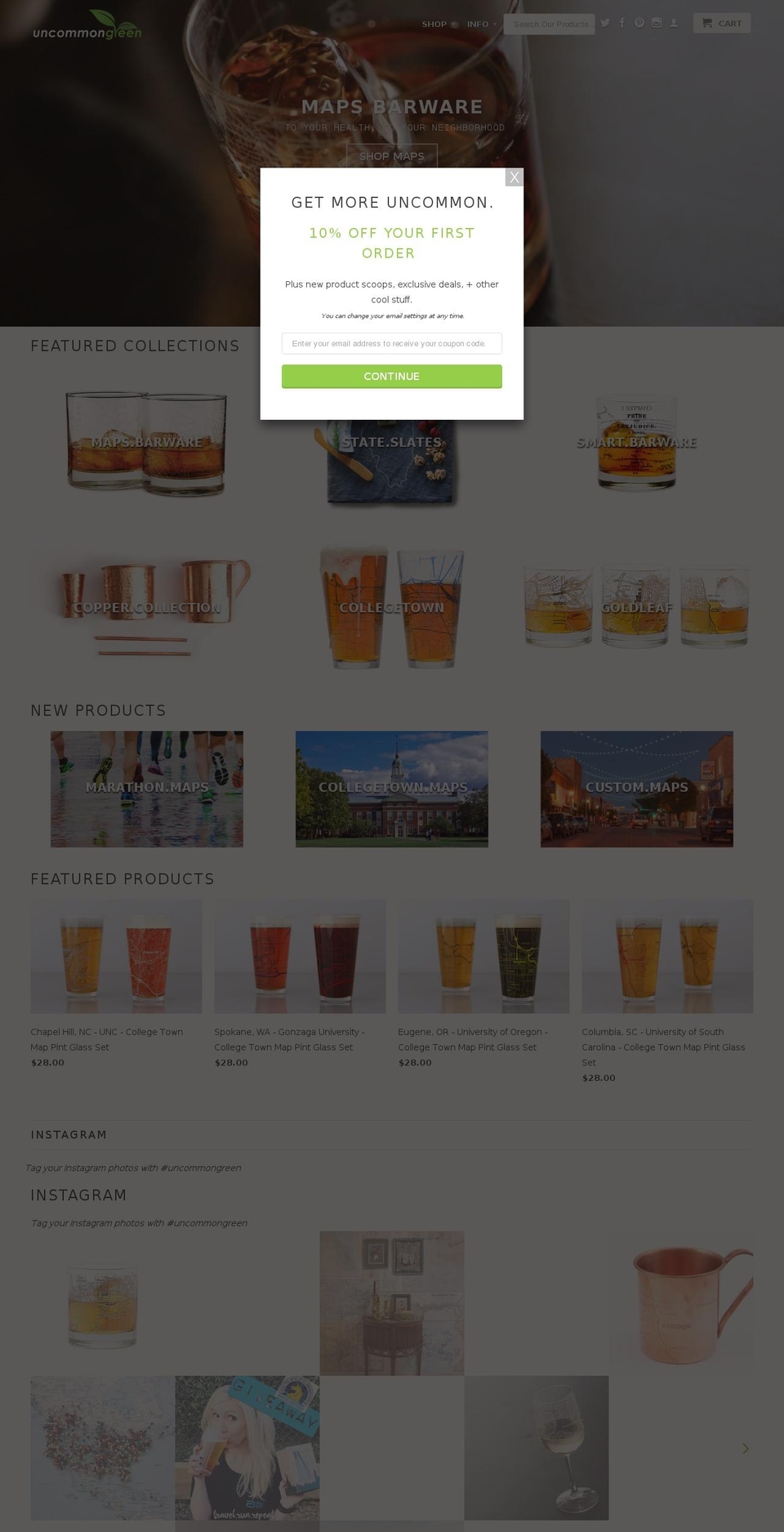 UCG 020917 Retina Shopify theme site example glassmapco.com