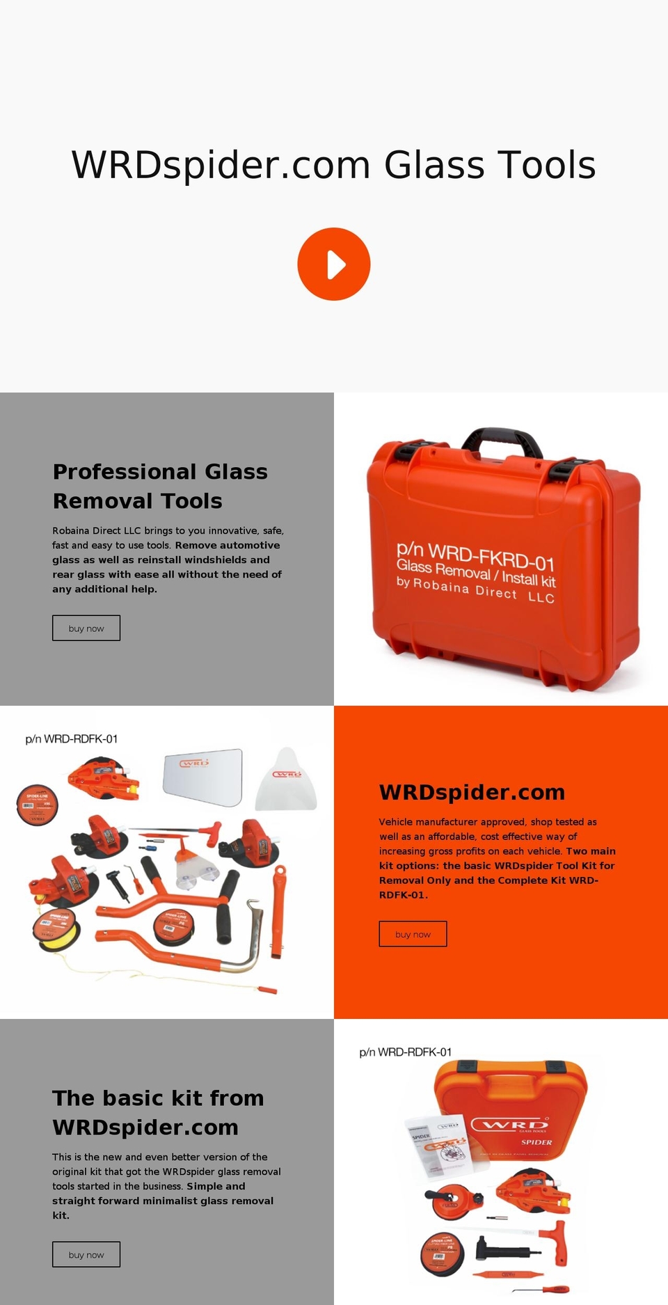 glassremovaltools.com shopify website screenshot