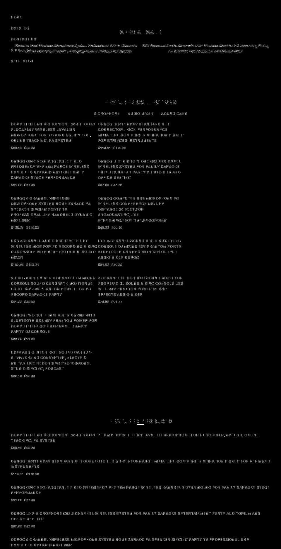 gleeaudio.com shopify website screenshot