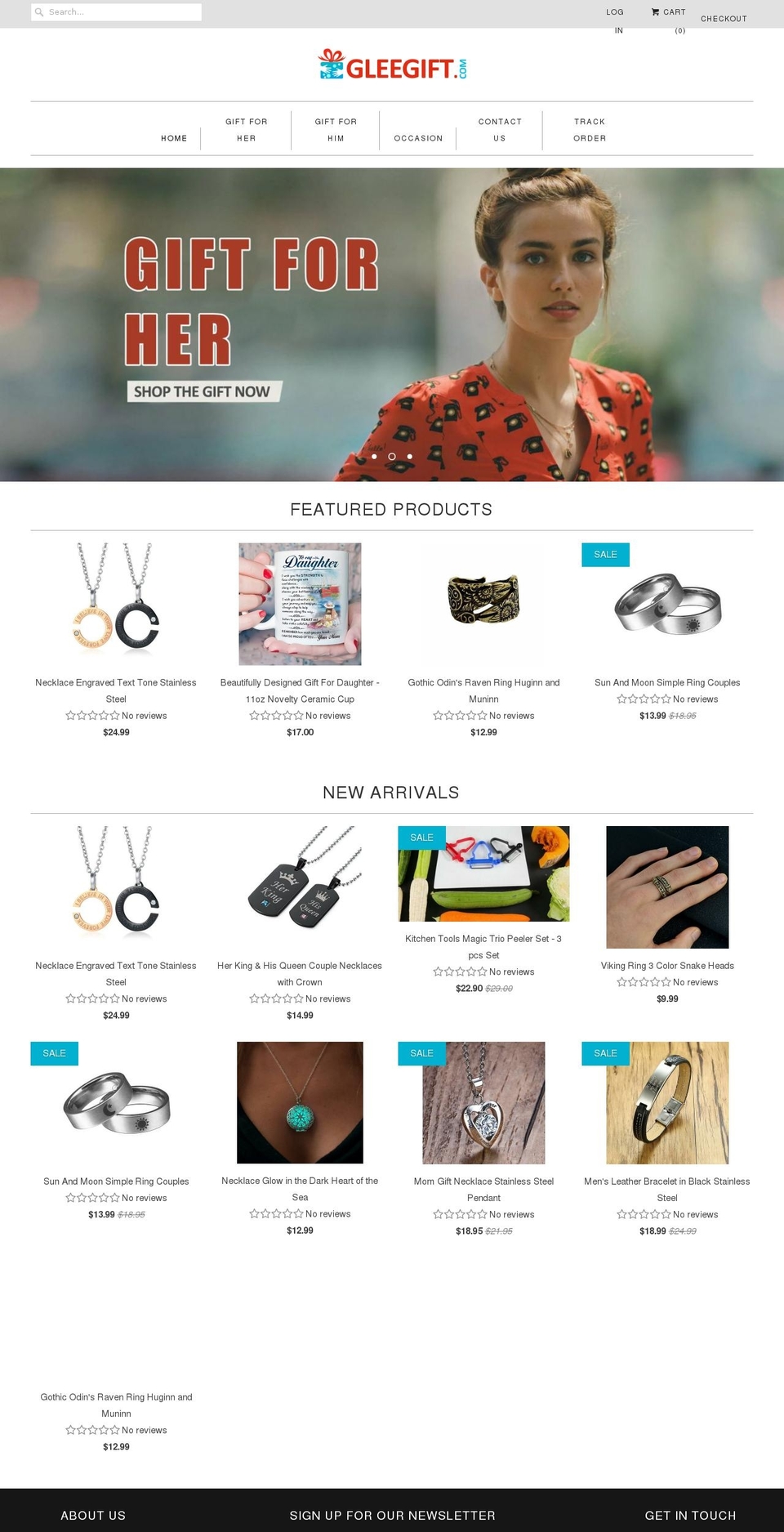 gleegift.com — Shopify storefront screenshot