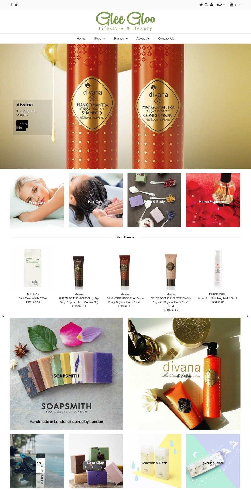 gleegloo.com shopify website screenshot