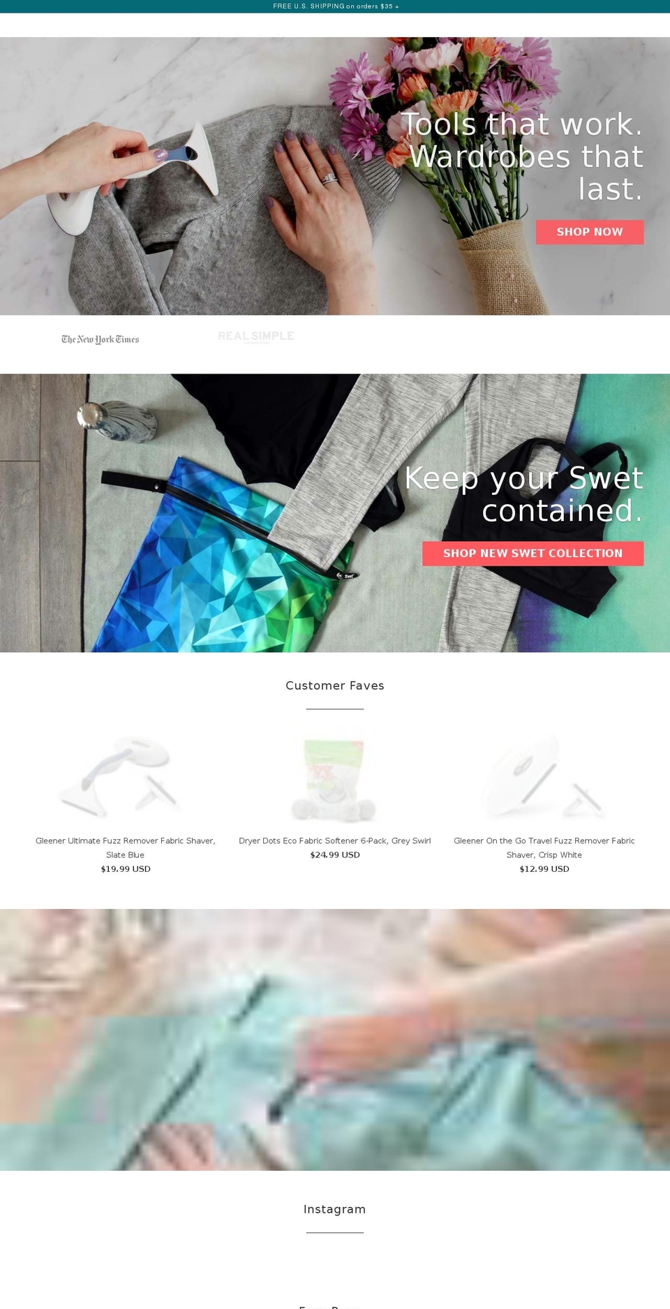 Spring Solution- Mid Rebrand Shopify theme site example gleenersafeedge.com