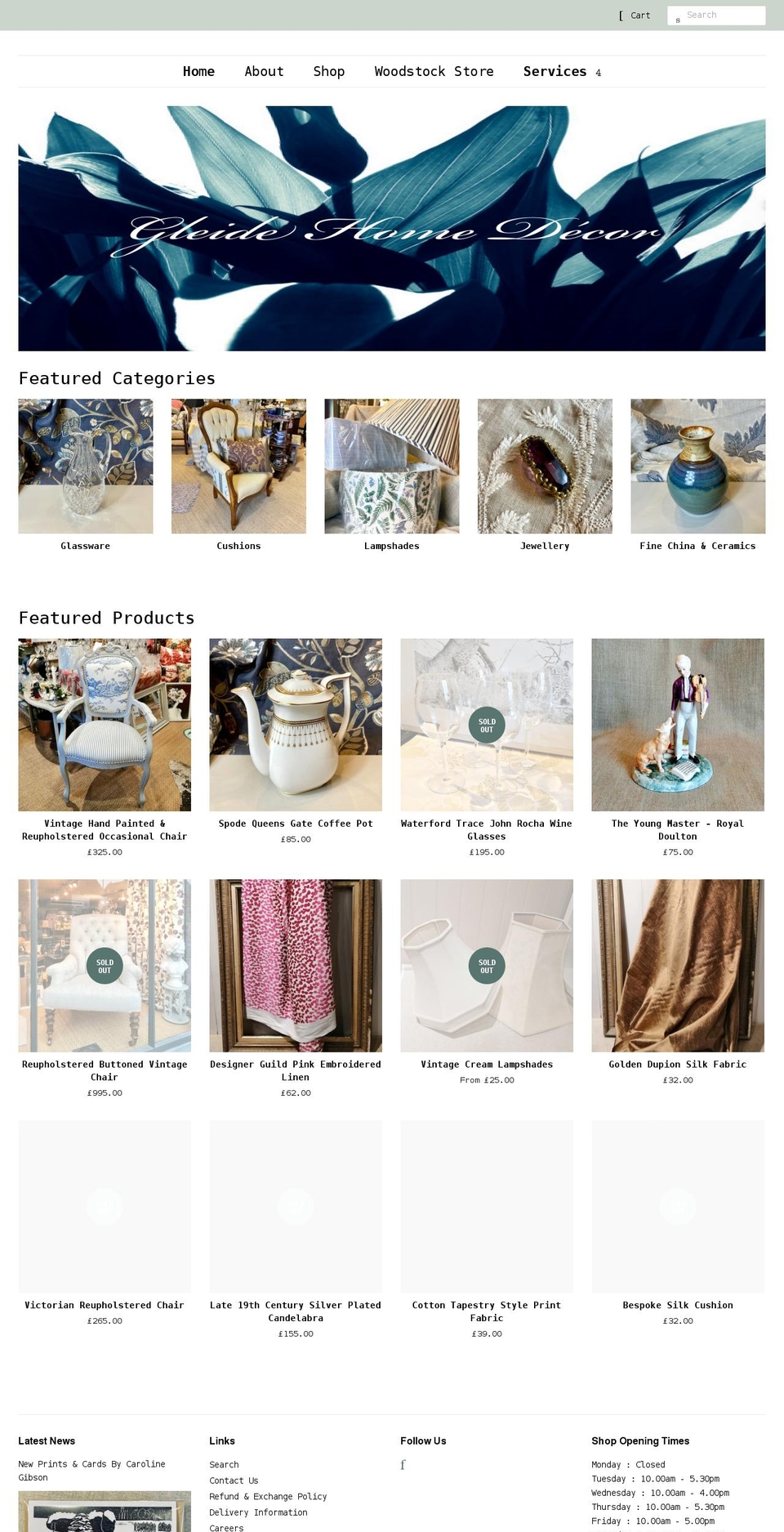 gleide.com shopify website screenshot