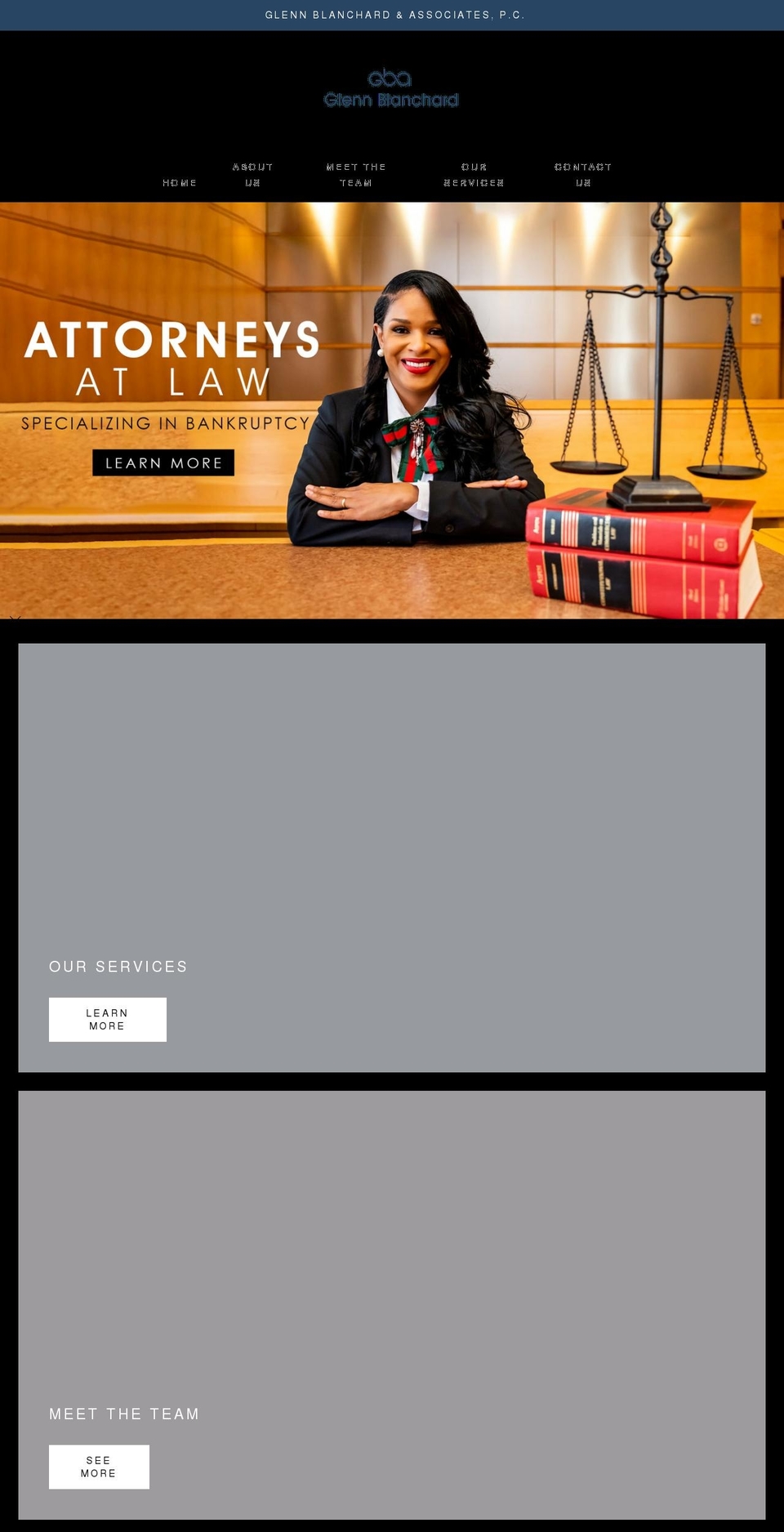 glennblanchardassociates.com shopify website screenshot