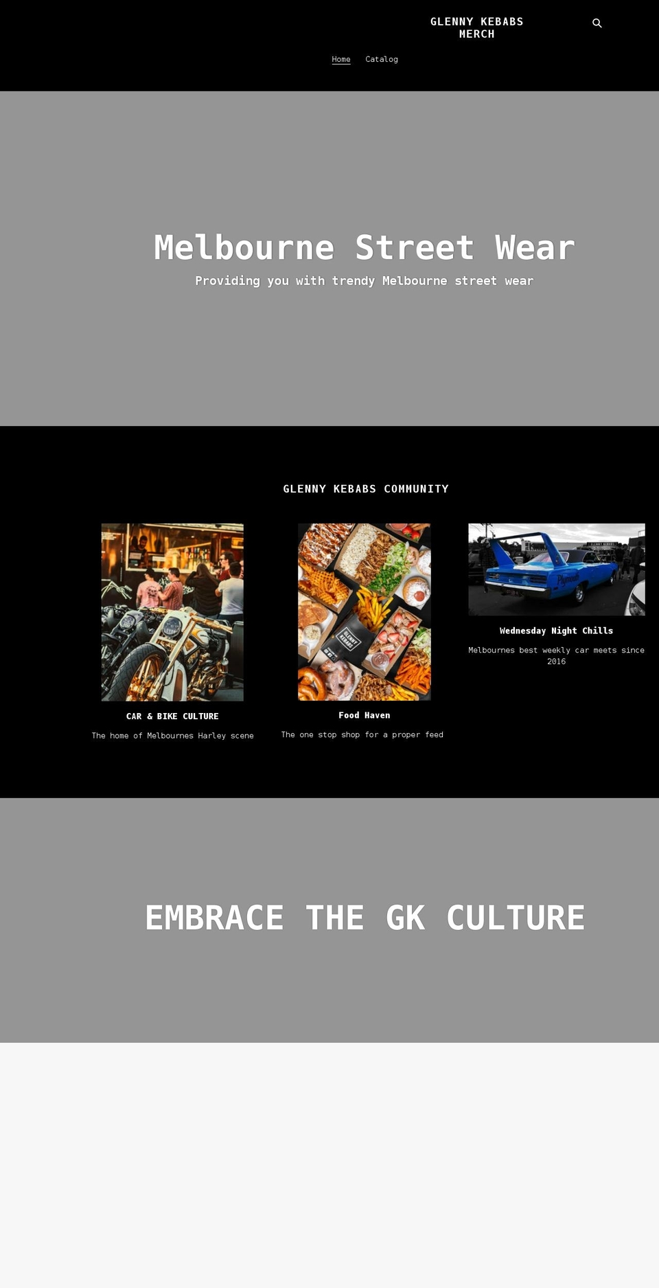 glennykebabs.shop shopify website screenshot