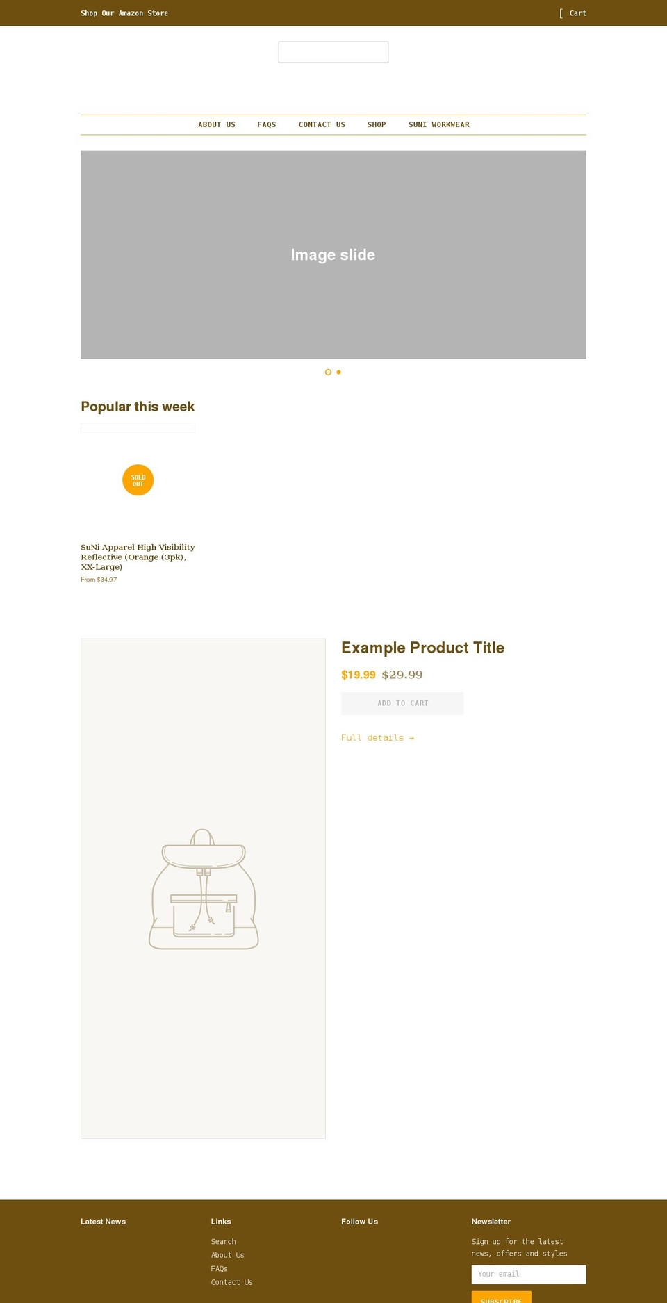 glenoaks-supply.com shopify website screenshot