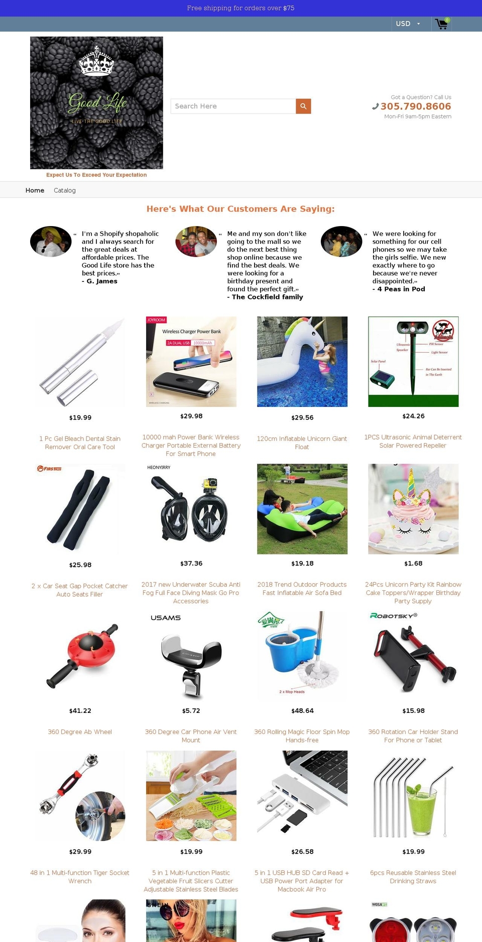 glenterprises.org shopify website screenshot