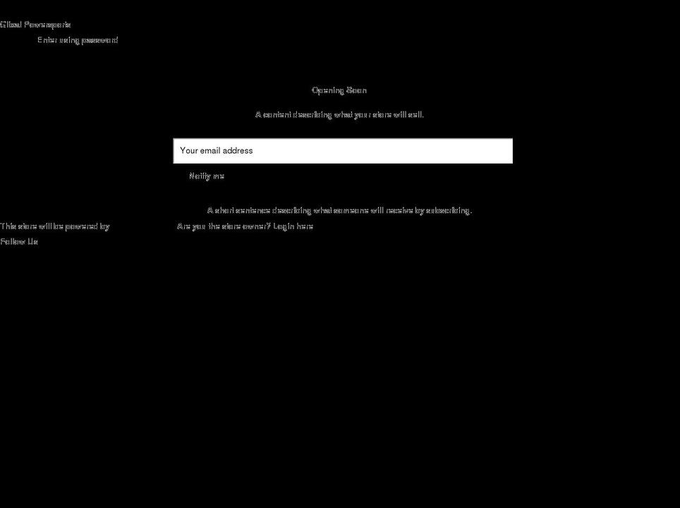 glixal.com shopify website screenshot