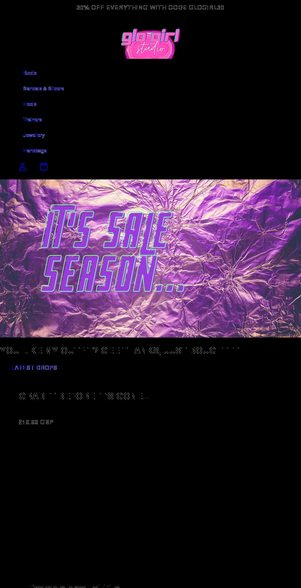 glo-girl.com shopify website screenshot