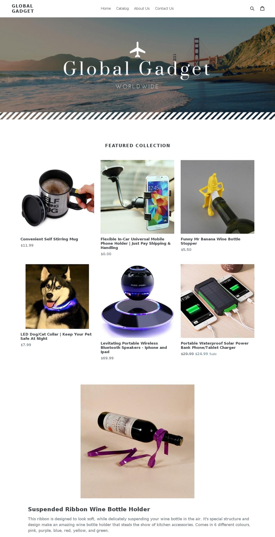 global-gadget.com shopify website screenshot