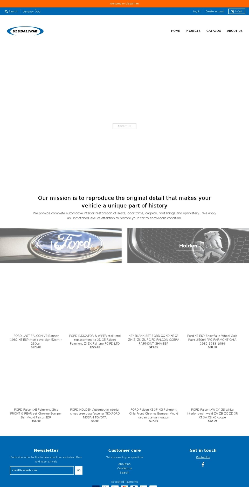 globaldj.com.au shopify website screenshot