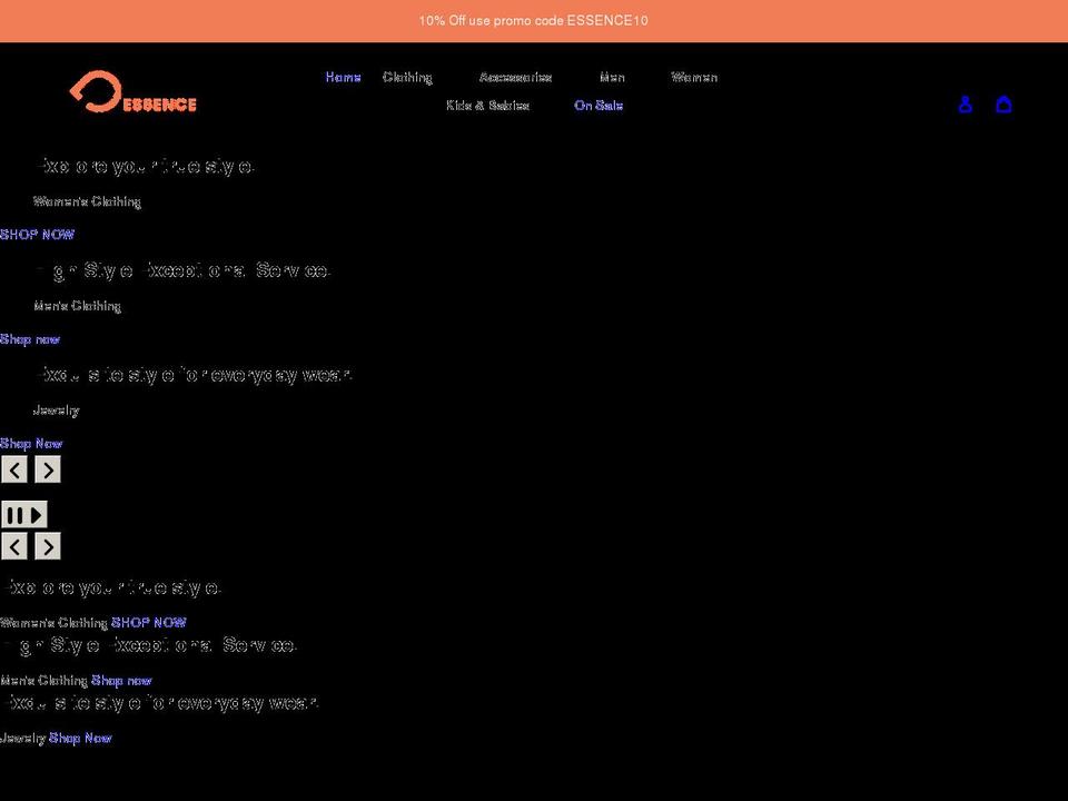 globalessence.net shopify website screenshot