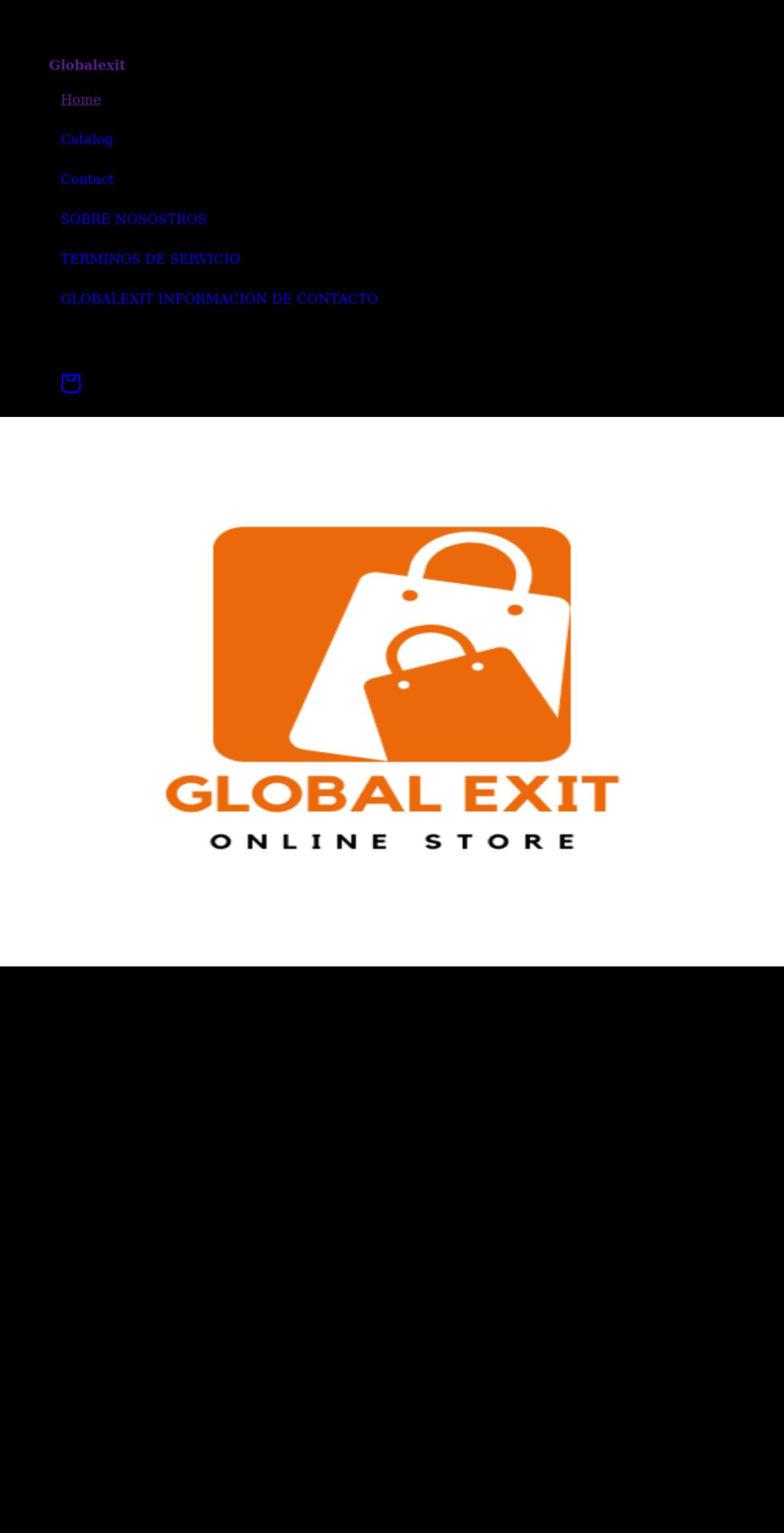 globalfrontera.com shopify website screenshot