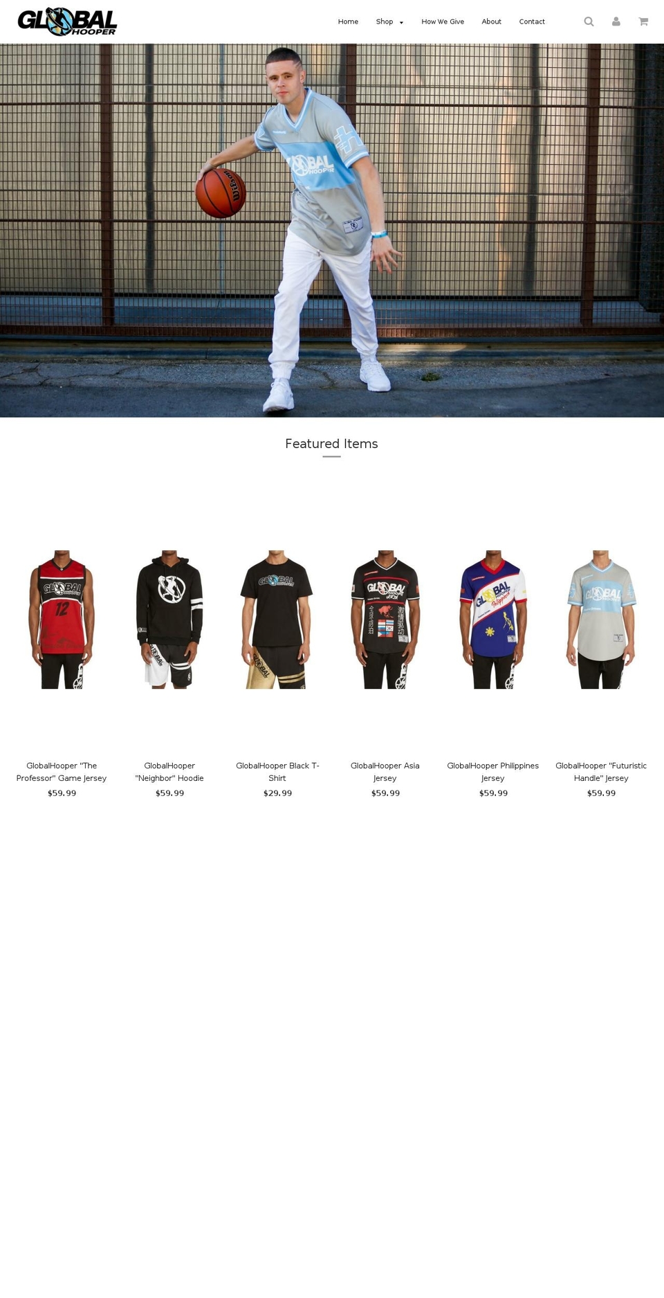 globalhooper.com — Shopify storefront screenshot