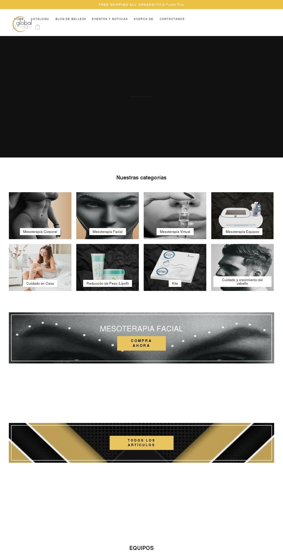 globalmultinational.com shopify website screenshot