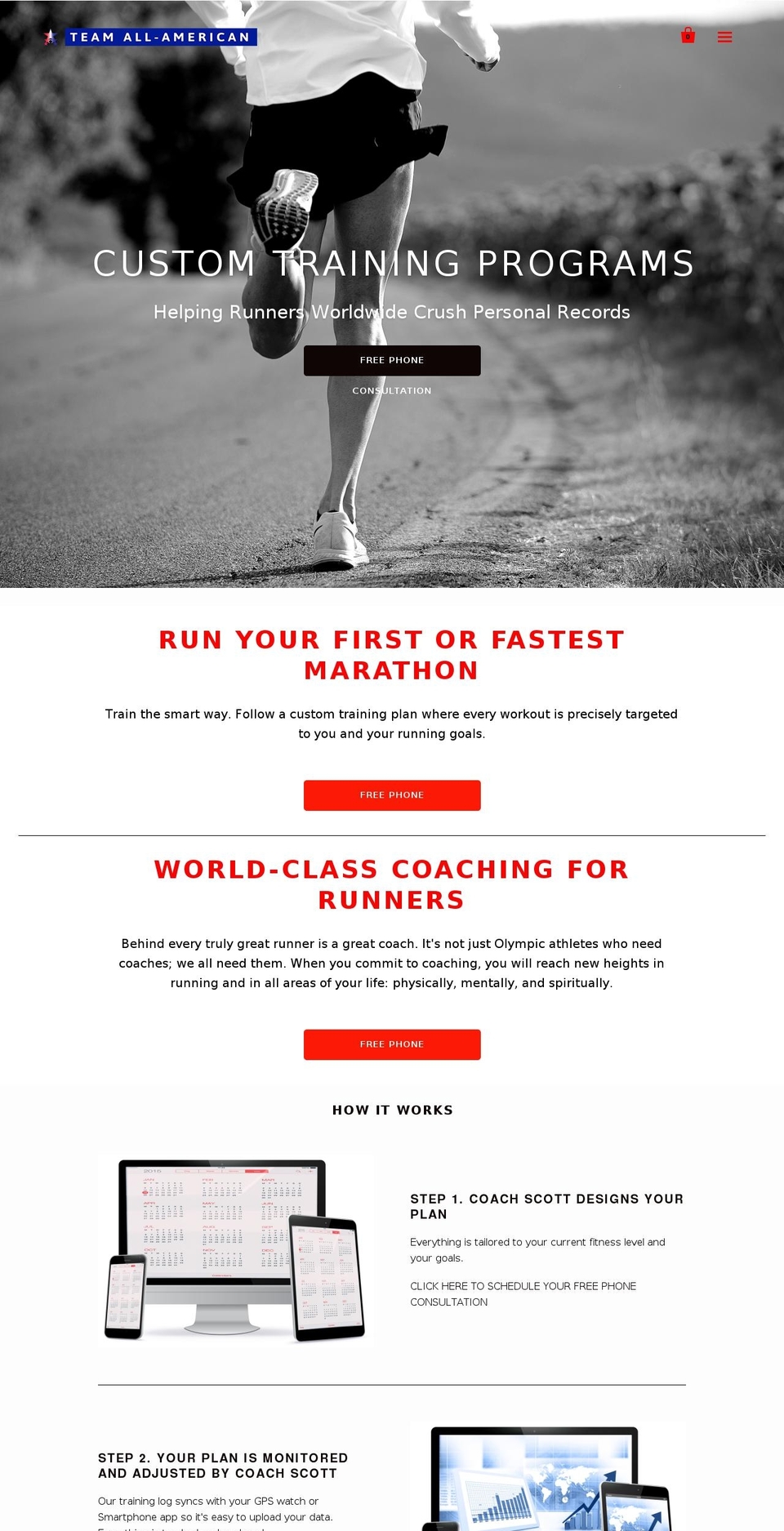 globalrunningrevolution.com shopify website screenshot