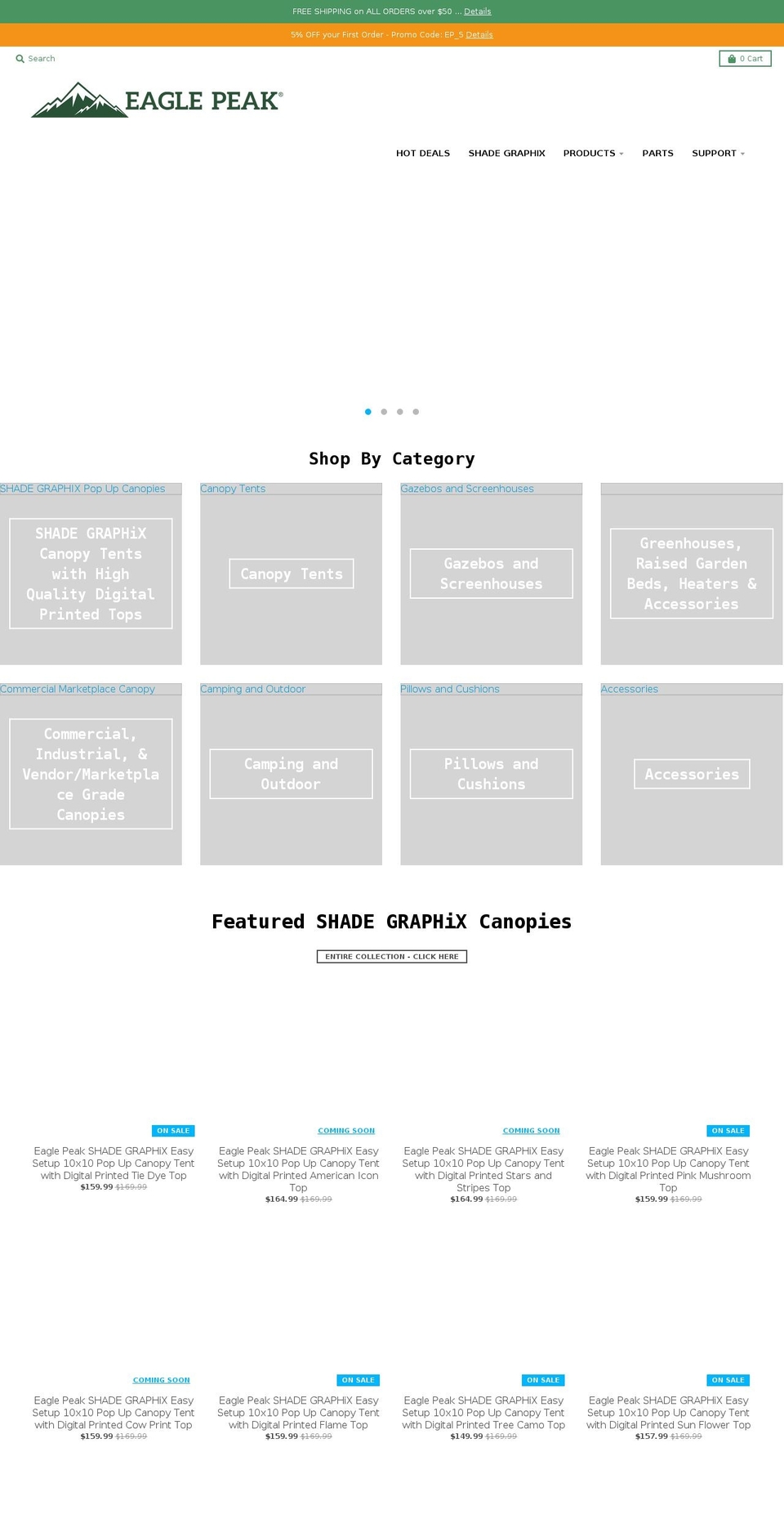 globalshadecorp.com shopify website screenshot