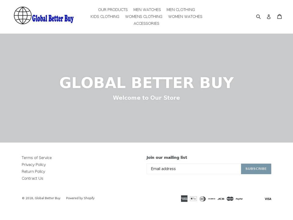 globalshopping365.com — Shopify storefront screenshot