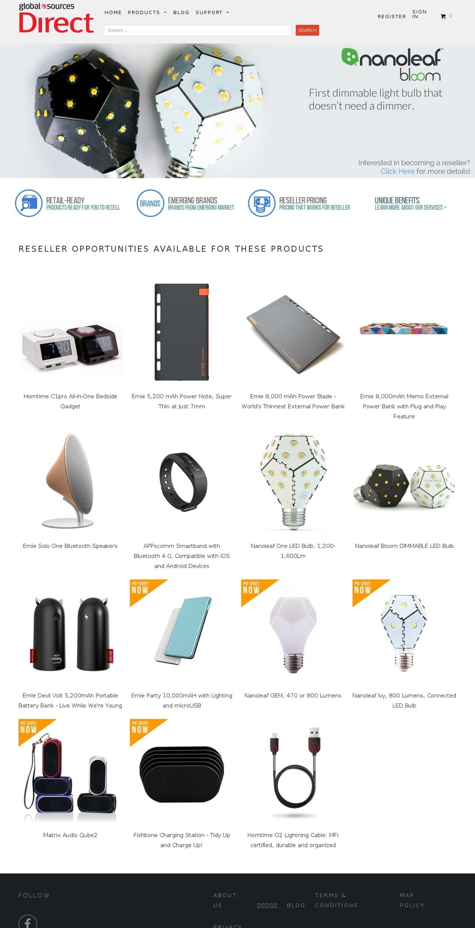 globalsourcingdirect.com shopify website screenshot