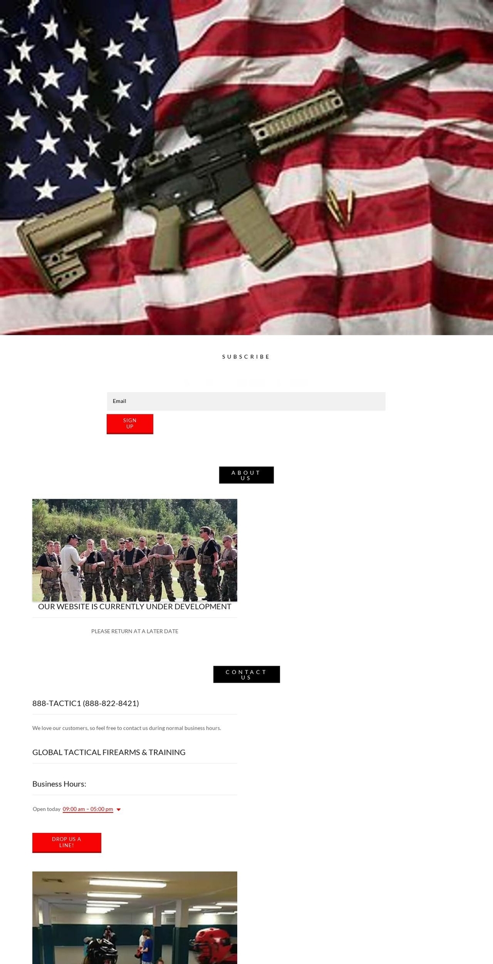 globaltacticalgear.com — Shopify storefront screenshot