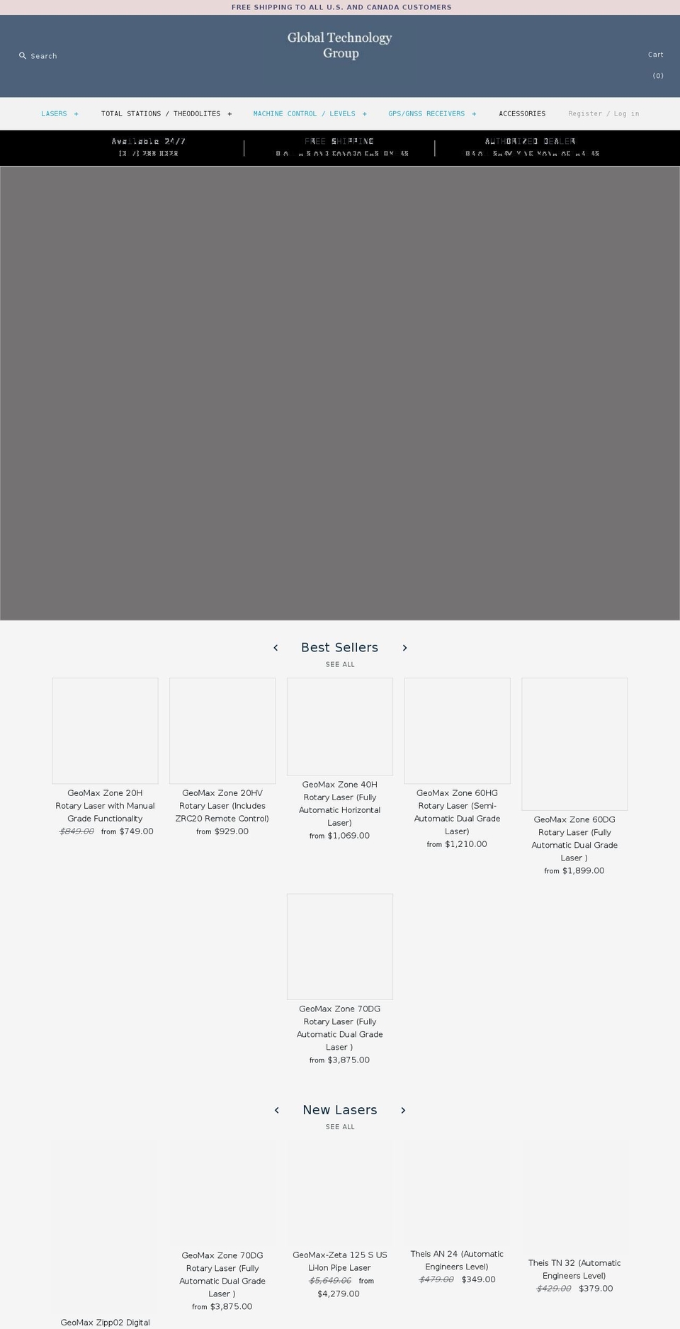 globaltechnologygroup.org shopify website screenshot