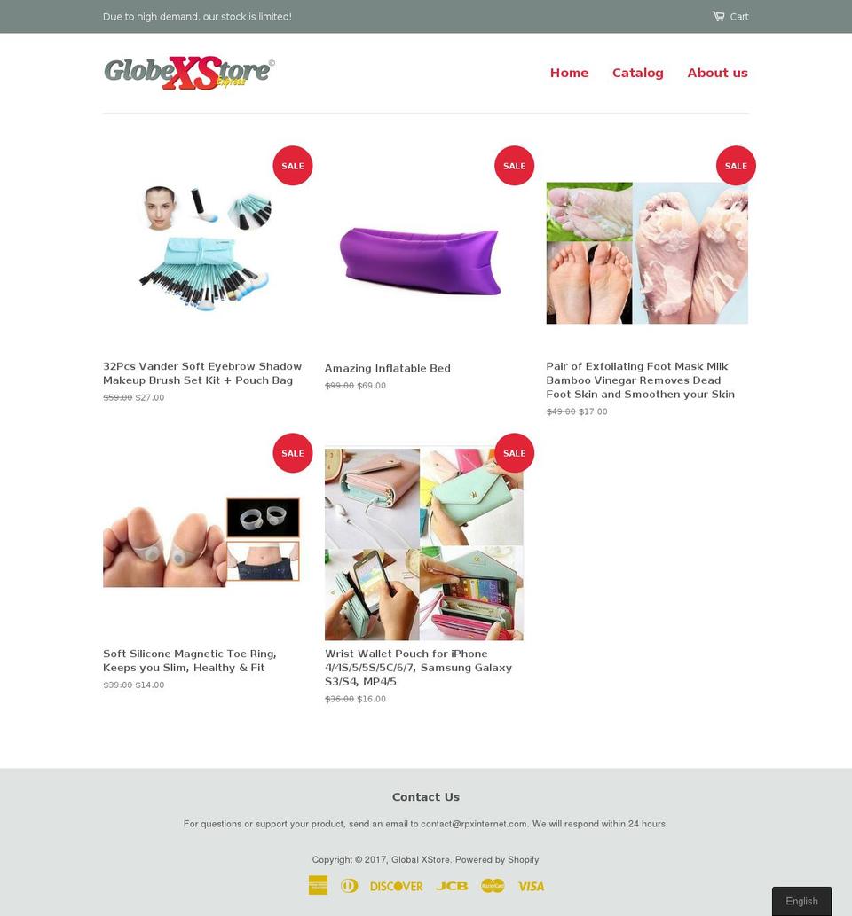 globexstore.com shopify website screenshot