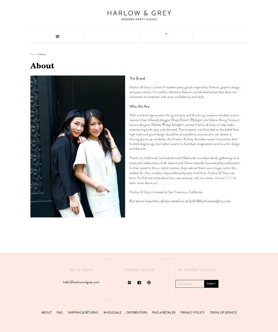 gloriawongdesign.com — Shopify storefront screenshot