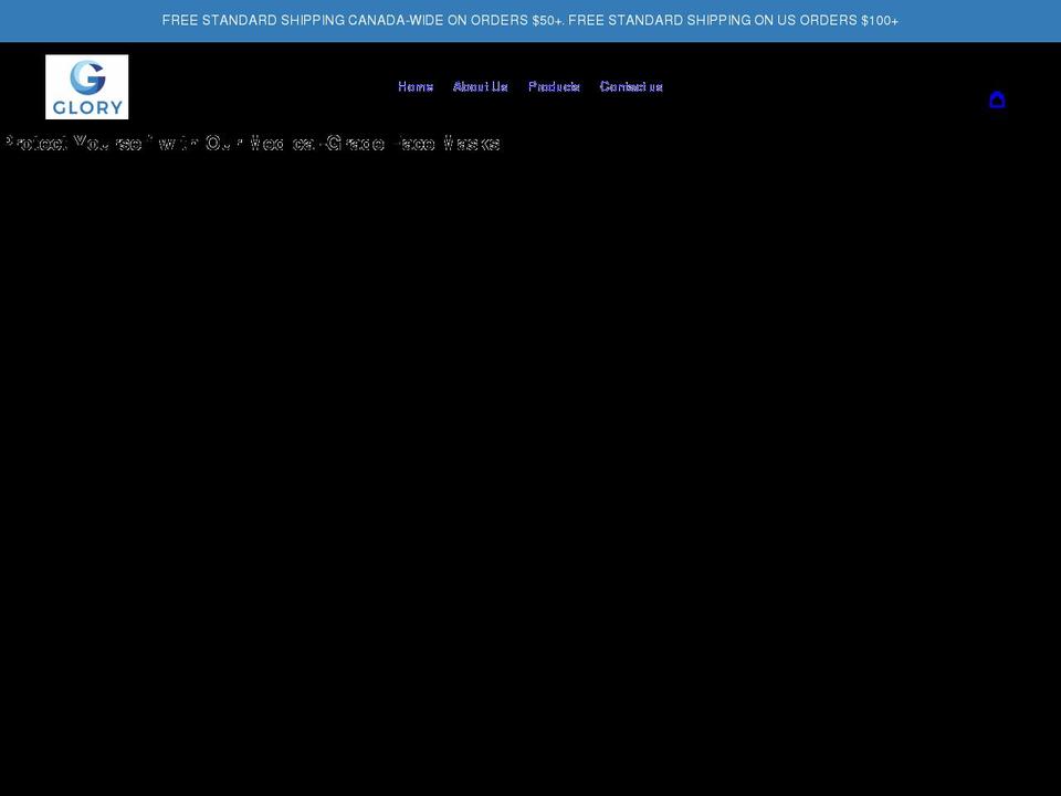glorymedicalsupply.com shopify website screenshot