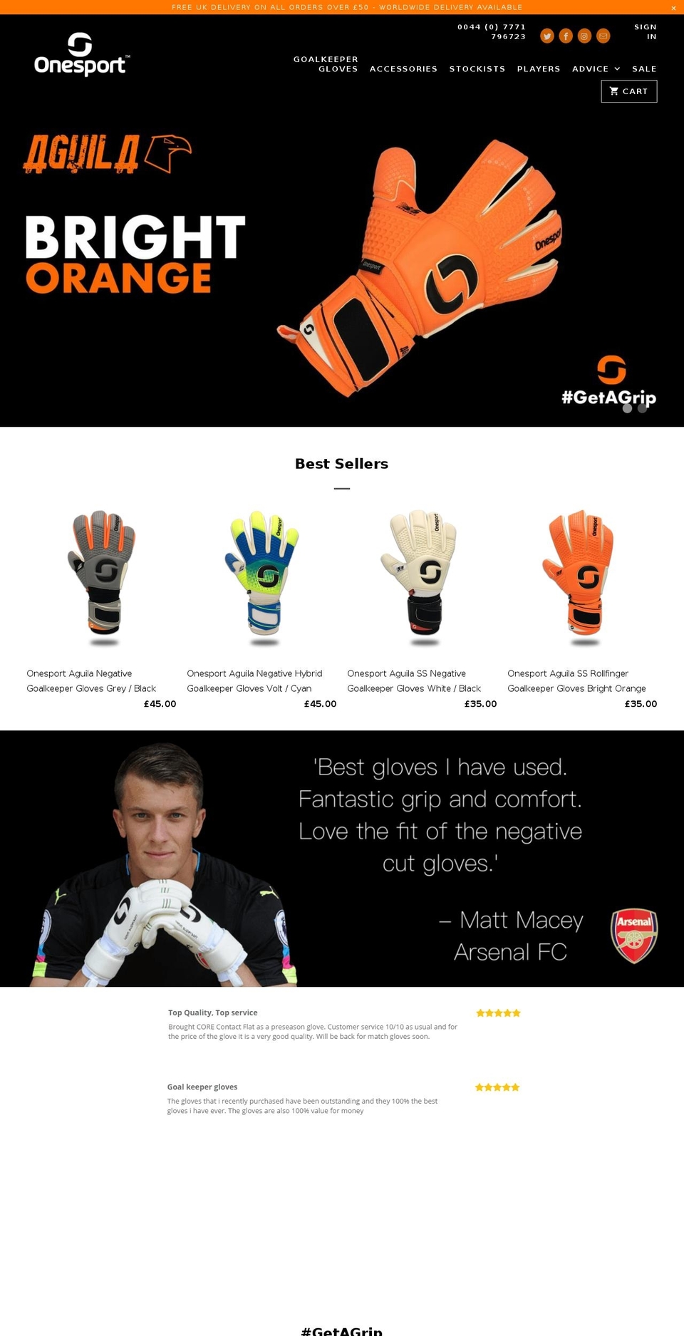 glovebible.com — Shopify storefront screenshot