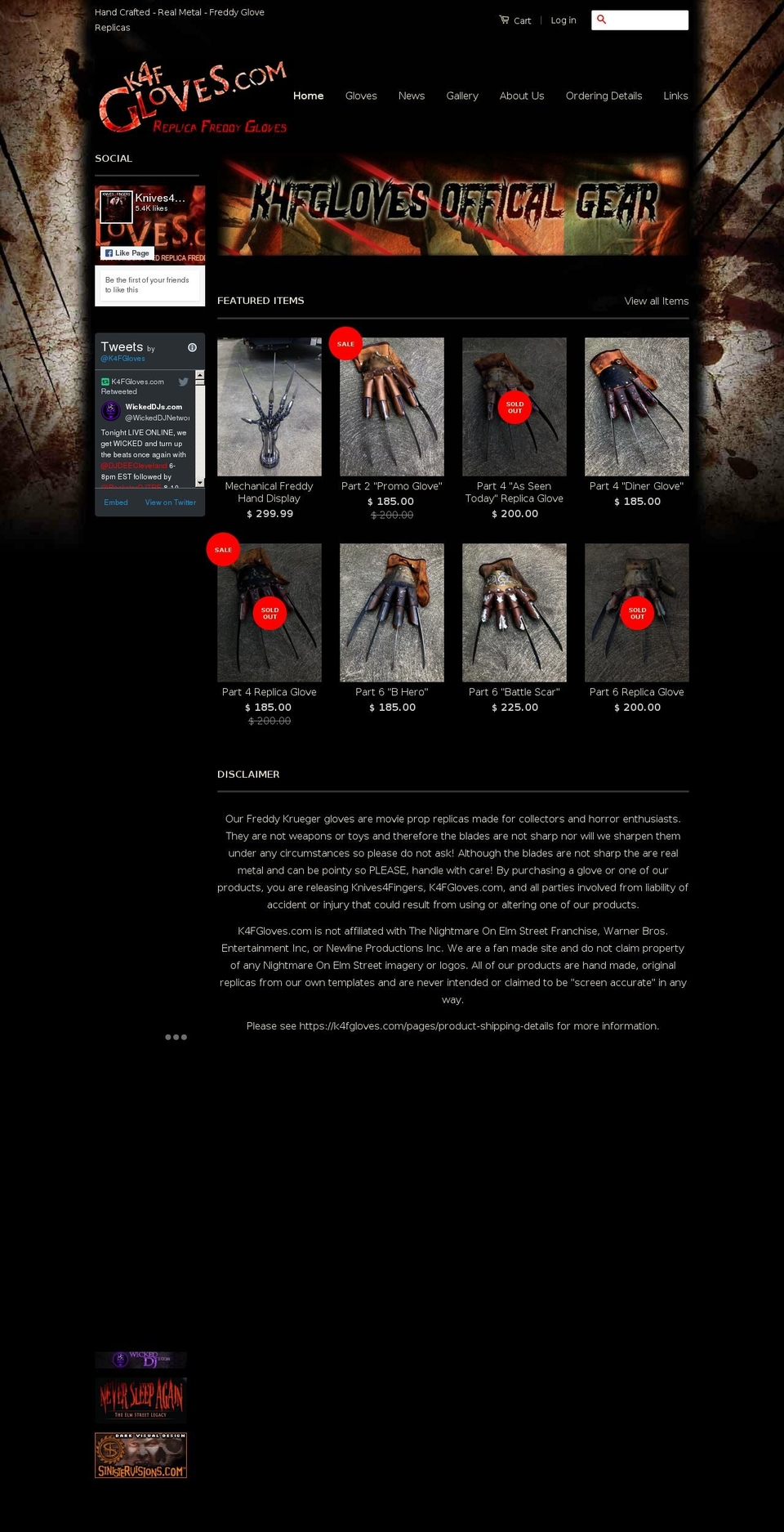 glovejunkies.com shopify website screenshot