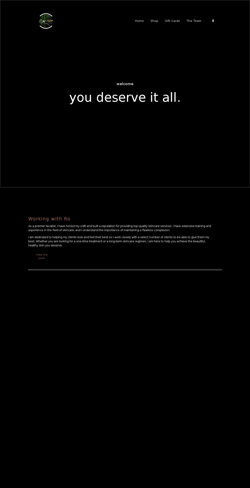 glowblvd.com shopify website screenshot
